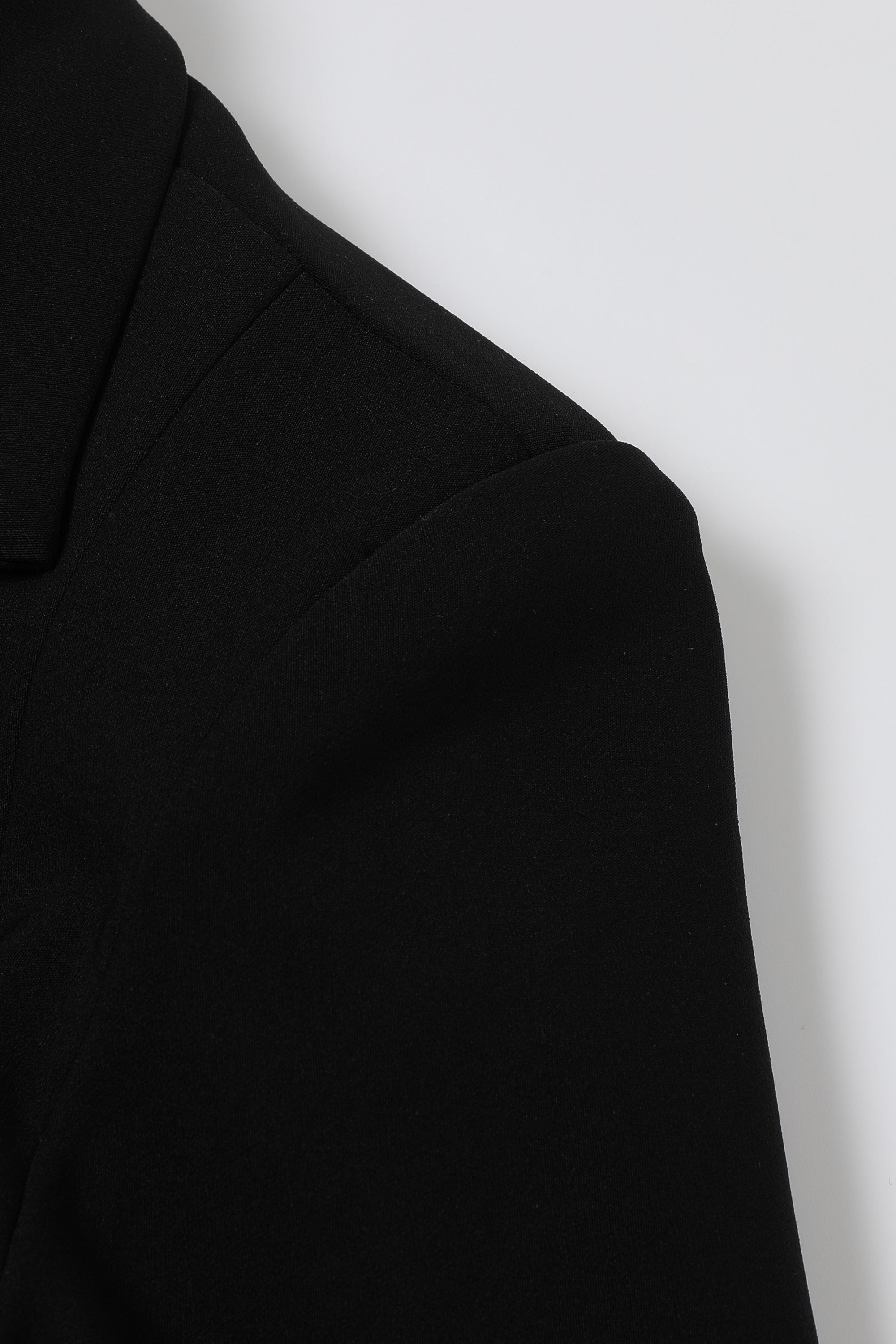 Denim Mixed Media Blazer Dress