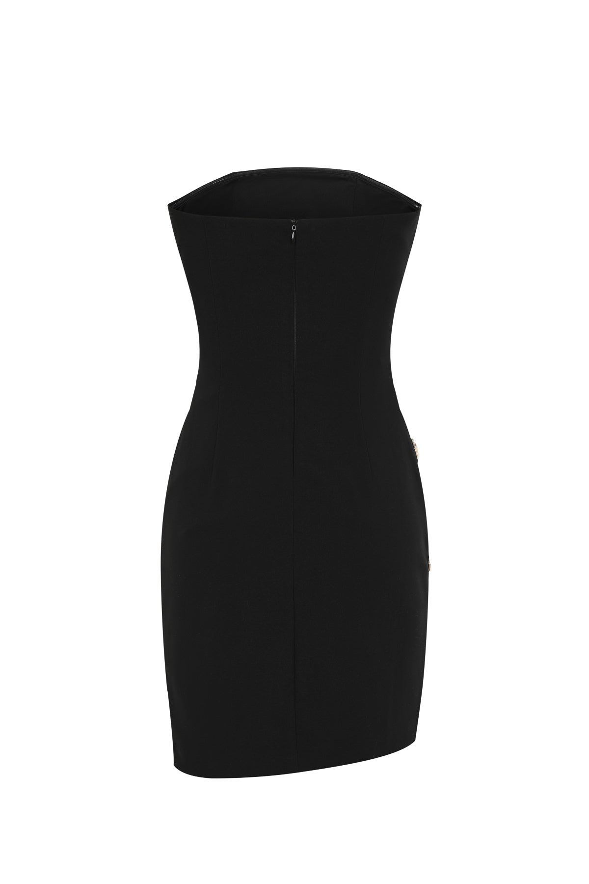 Sorelle Woven Sleeveless Mini Dress with Rhinestones