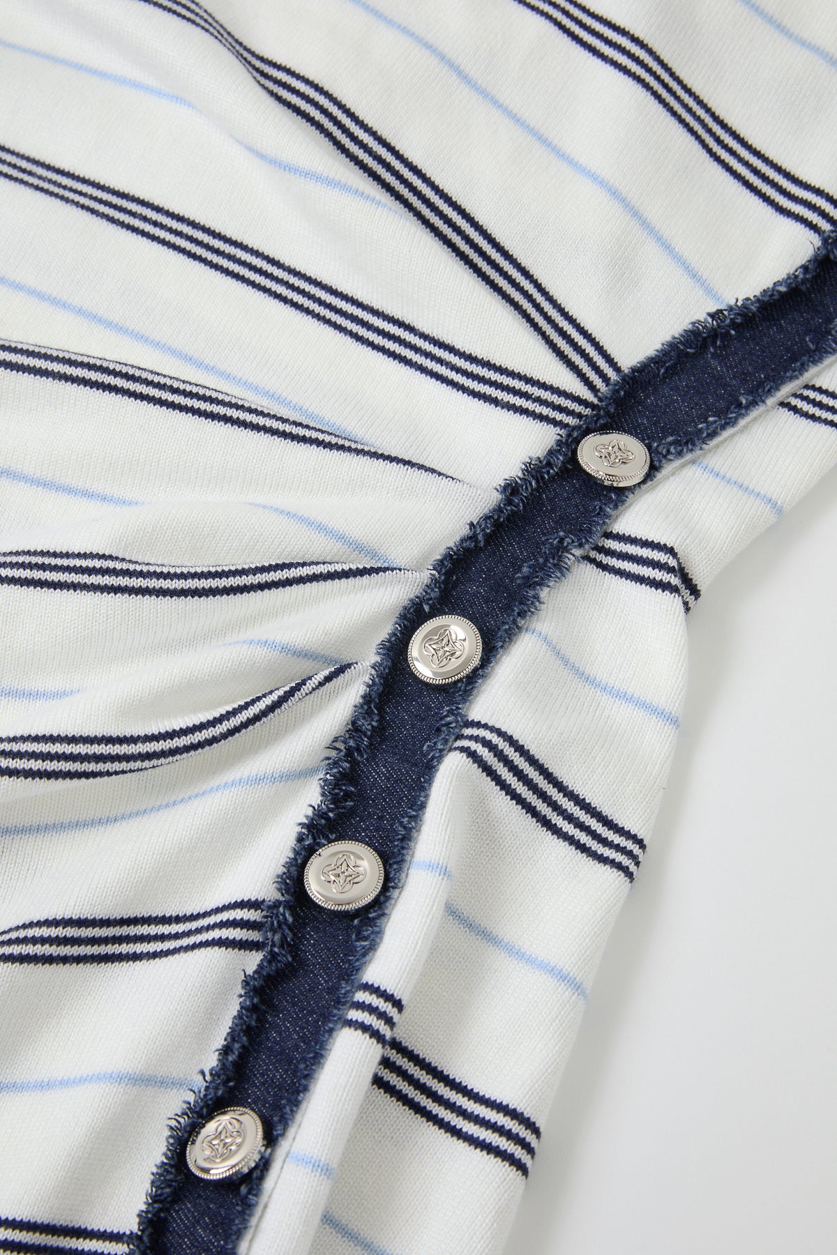 The Elise Short Sleeve Knit Dress With Stripe Pattern