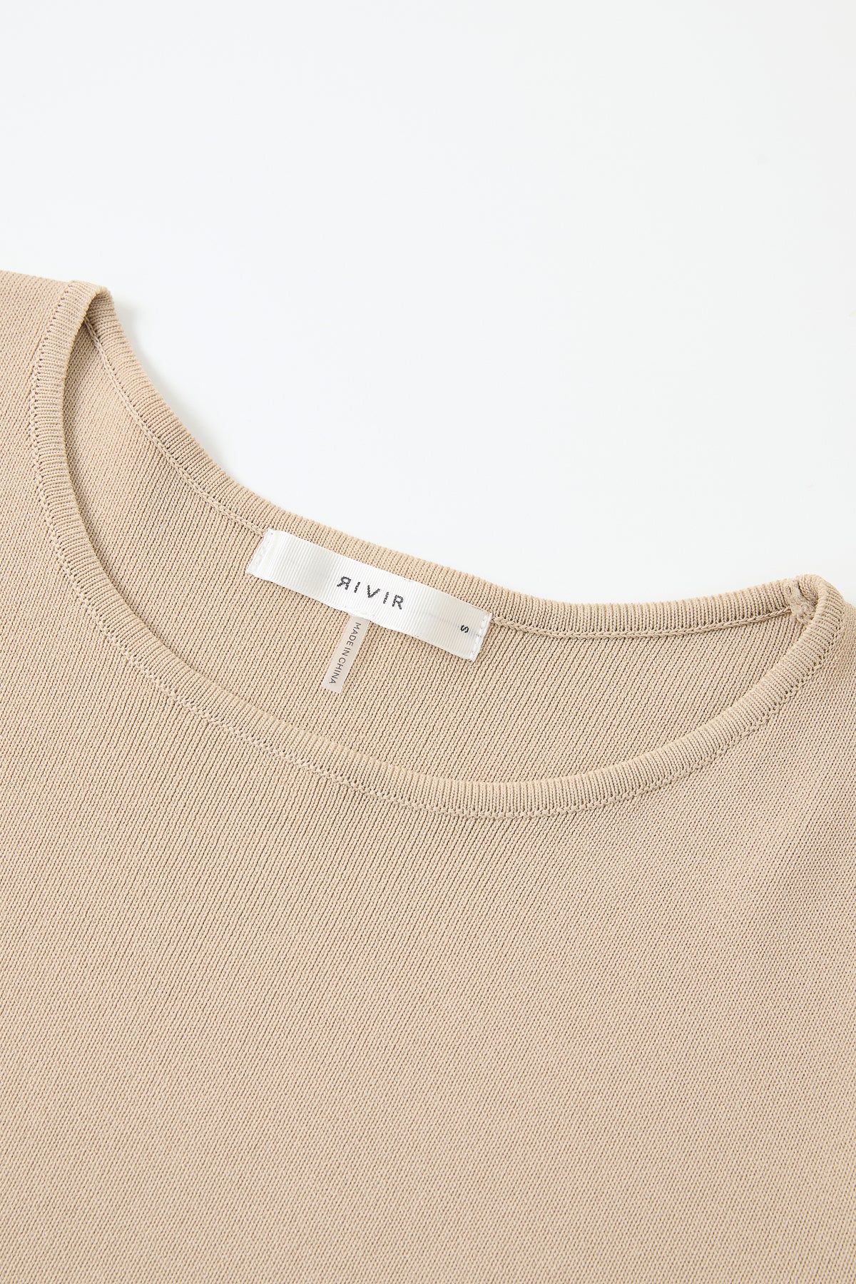 Cocoon Drop-Waist Maxi Knit Short Sleeve Dress