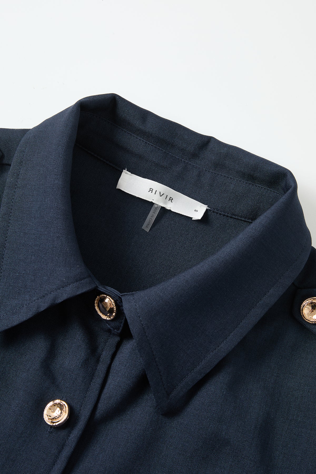 Woven Shirt Dress With Button Details