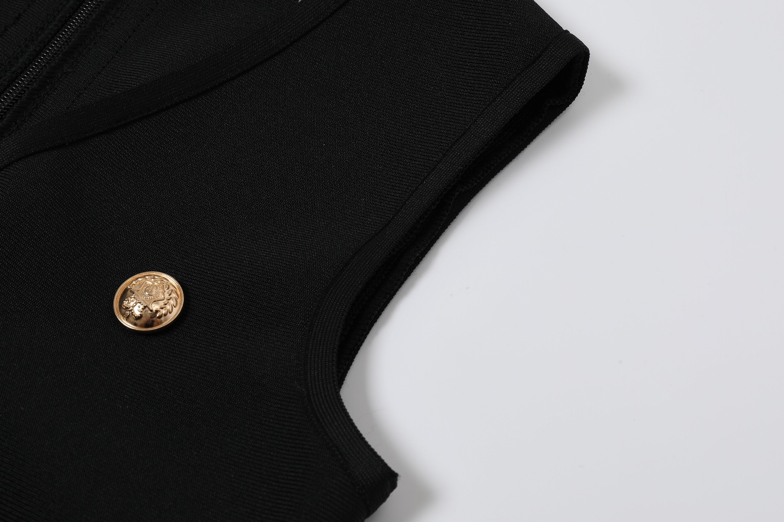 Empire Belted Bandage Mini Dress