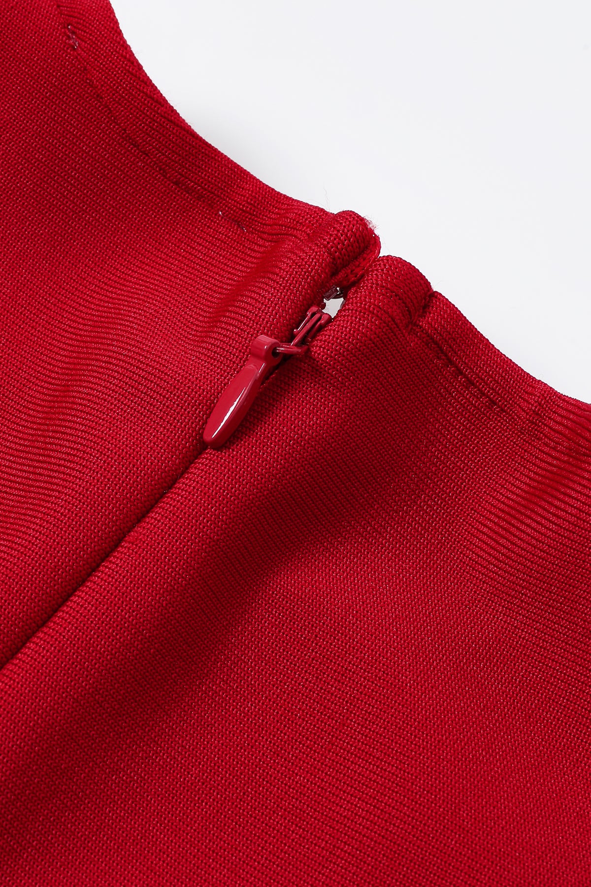 Bandage Puff Sleeve Maxi Dress With Rhinestone Bows