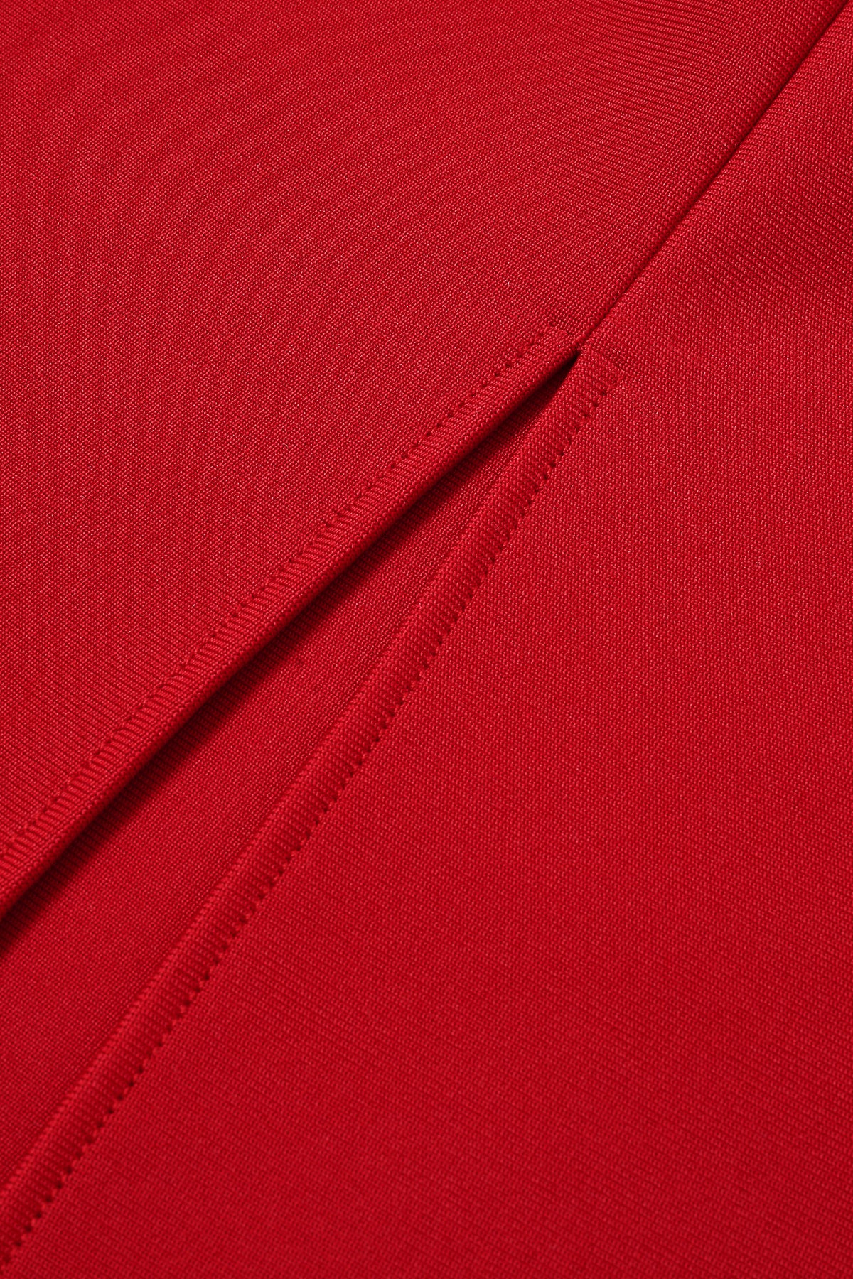 The Sweetheart Sculpted Peplum Bandage Dress