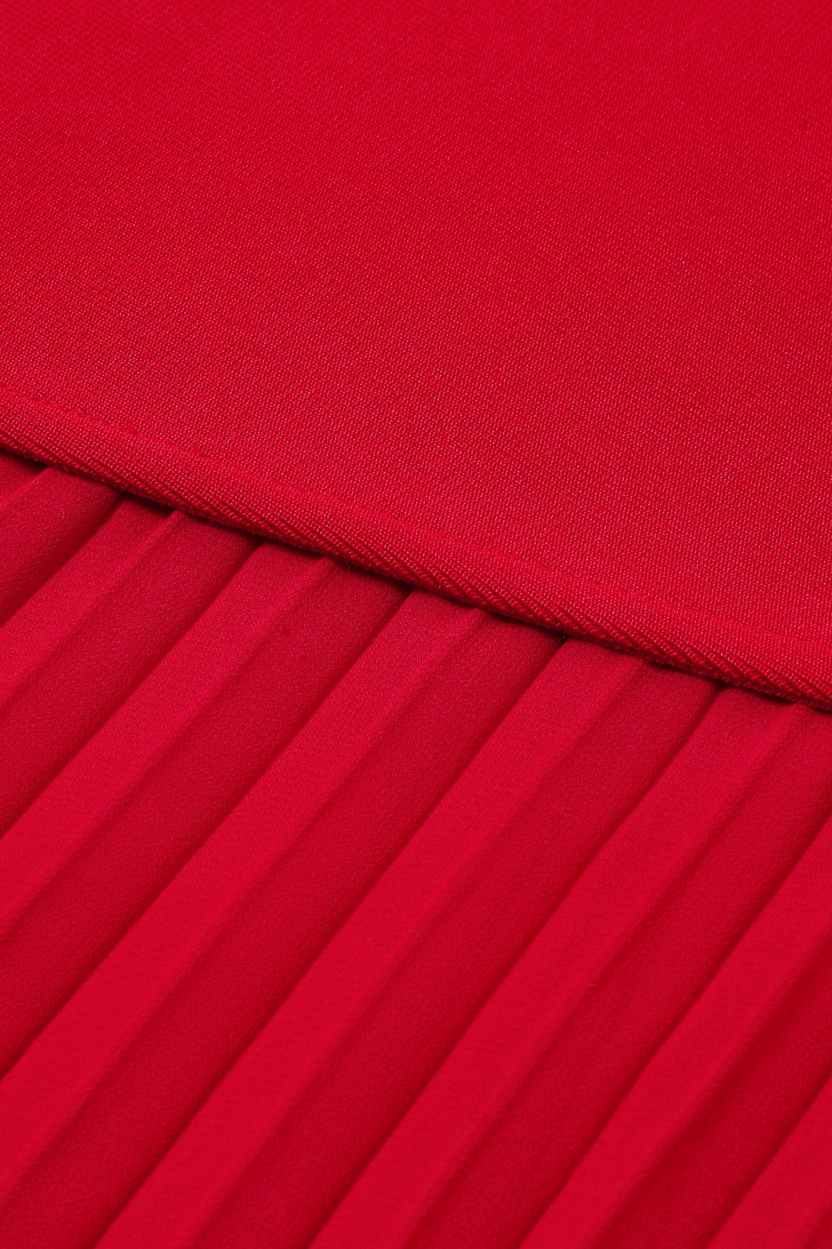 Axis Strapless Bandage Dress with Chiffon