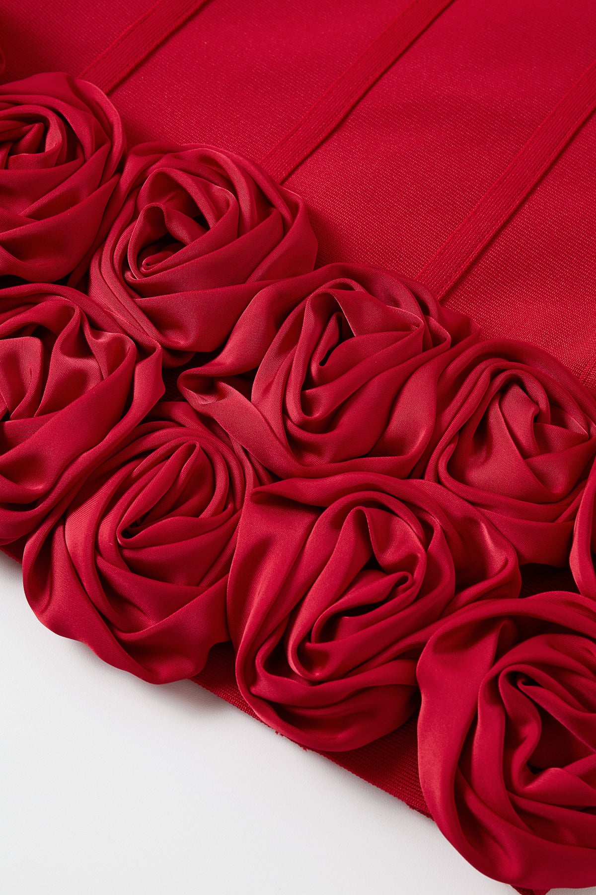 Tube Bandage Dress with Flowers