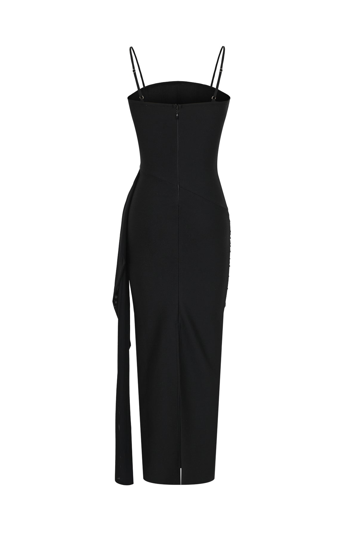 Bandage Sleeveless Maxi Dress