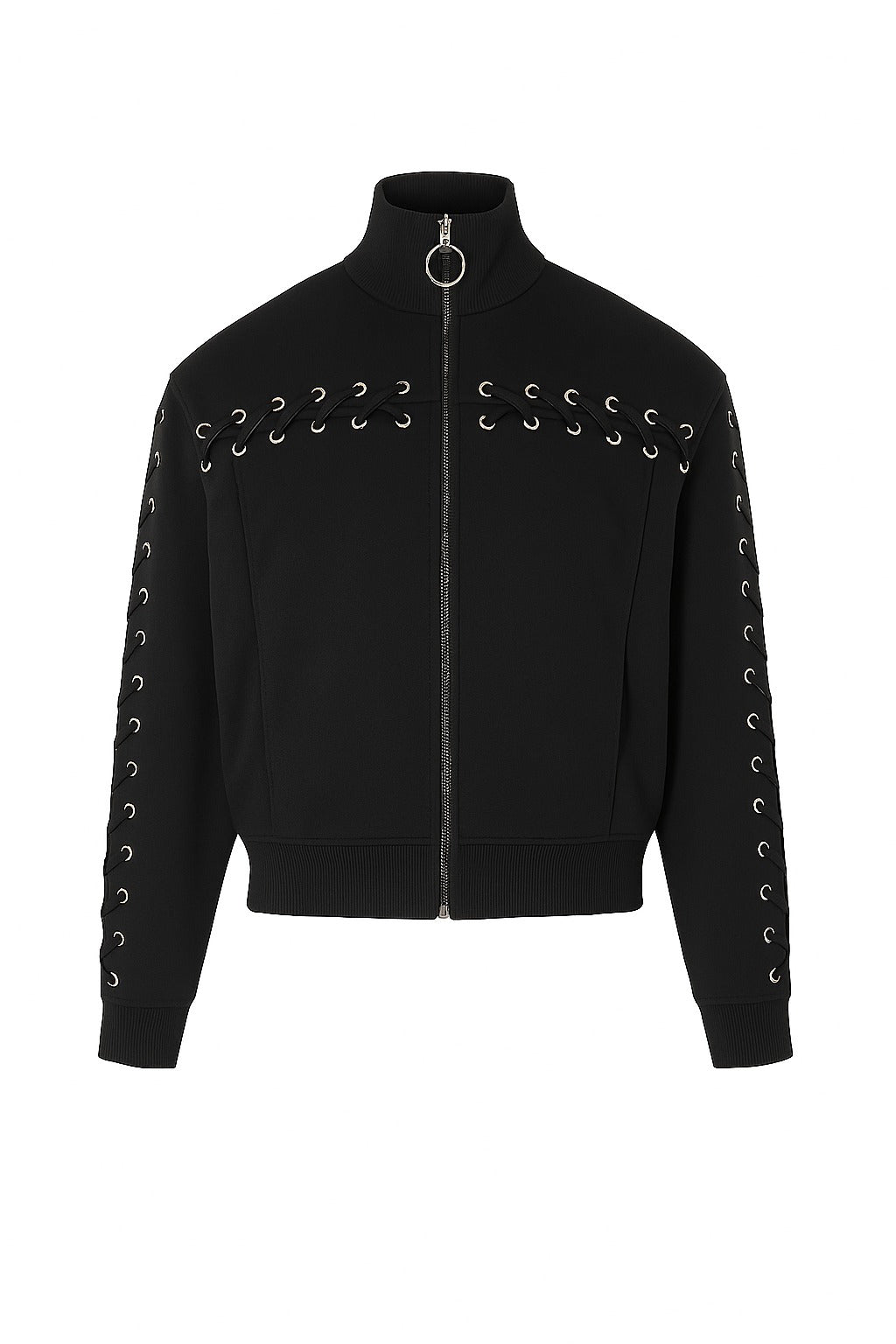 Eyelet Detail Jacket