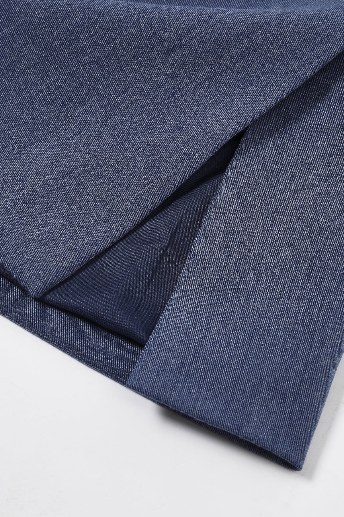 Essential Pintuck Woven Sleeveless Blazer Vest