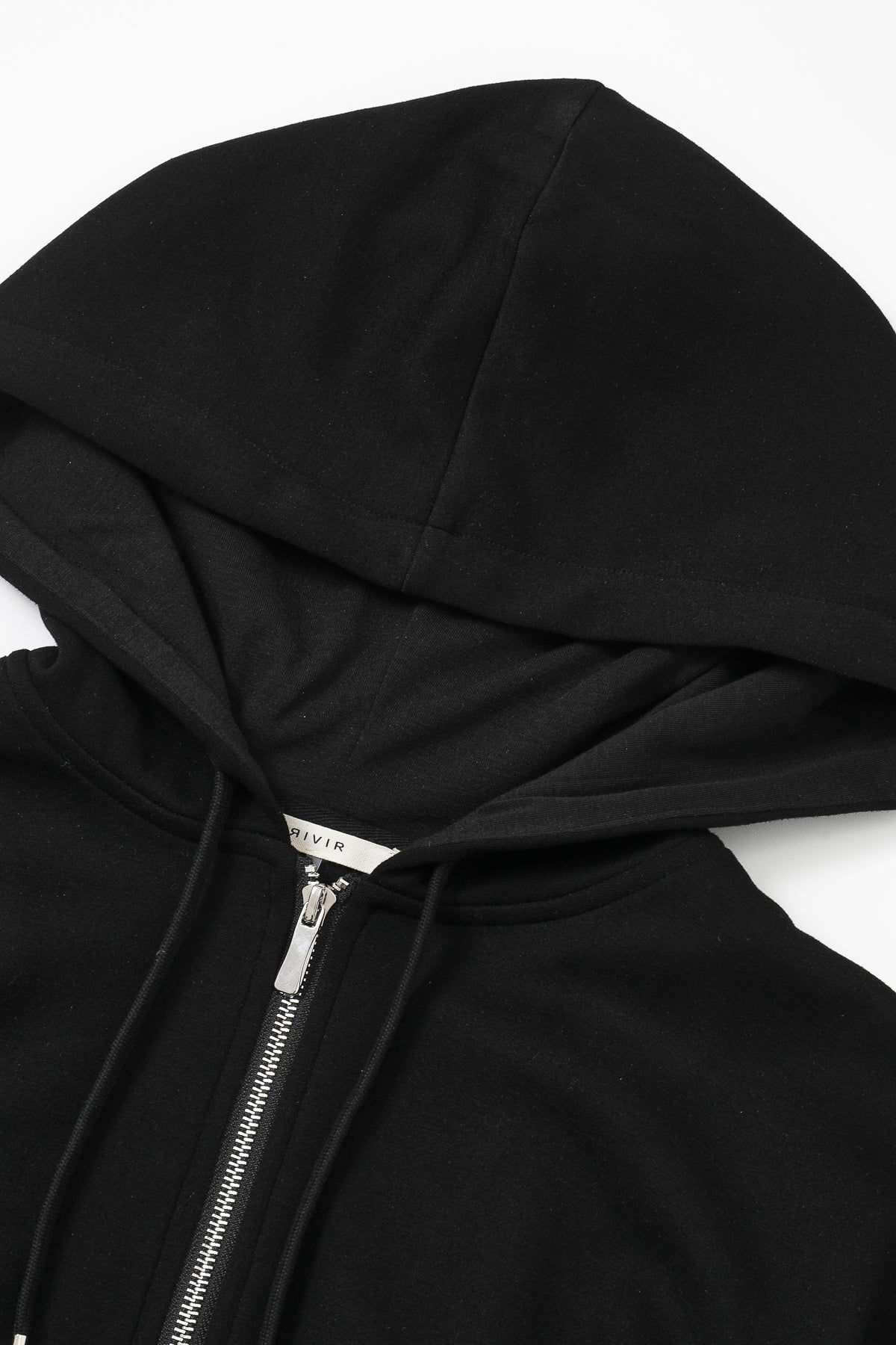 Elise Hooded Knit Dolman Short Sleeve Zip Hooded