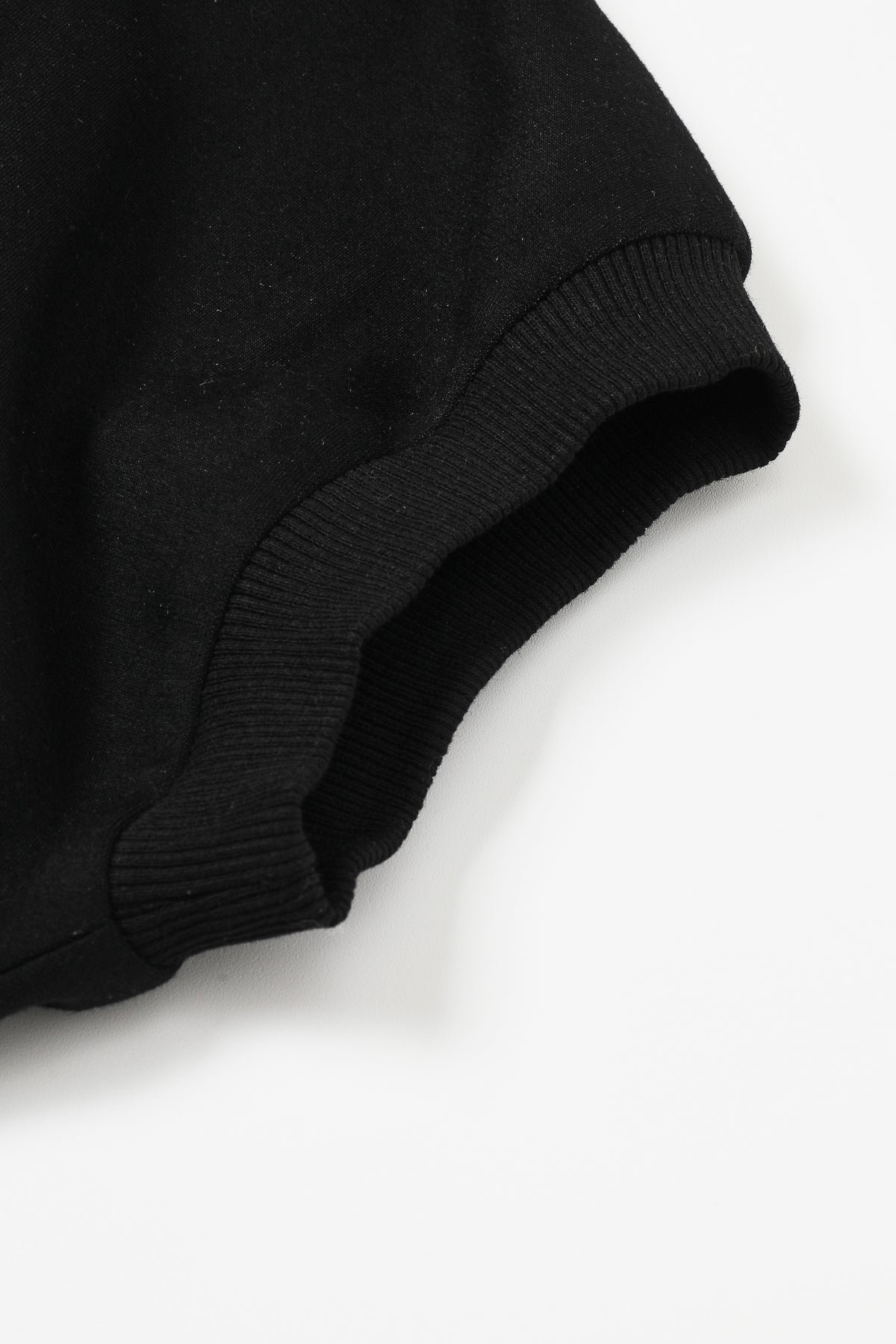 Elise Hooded Knit Dolman Short Sleeve Zip Hooded