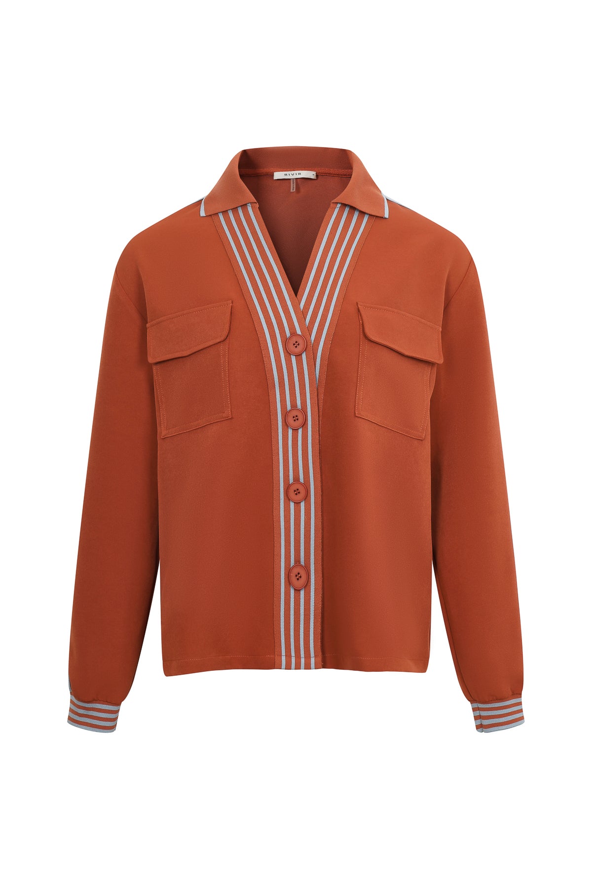 Woven Knit Mix Shacket