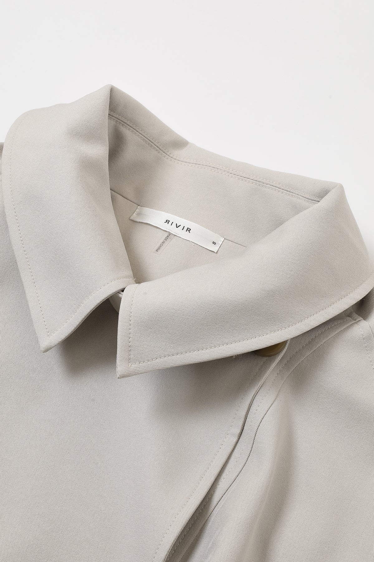 Twill Trench Jacket