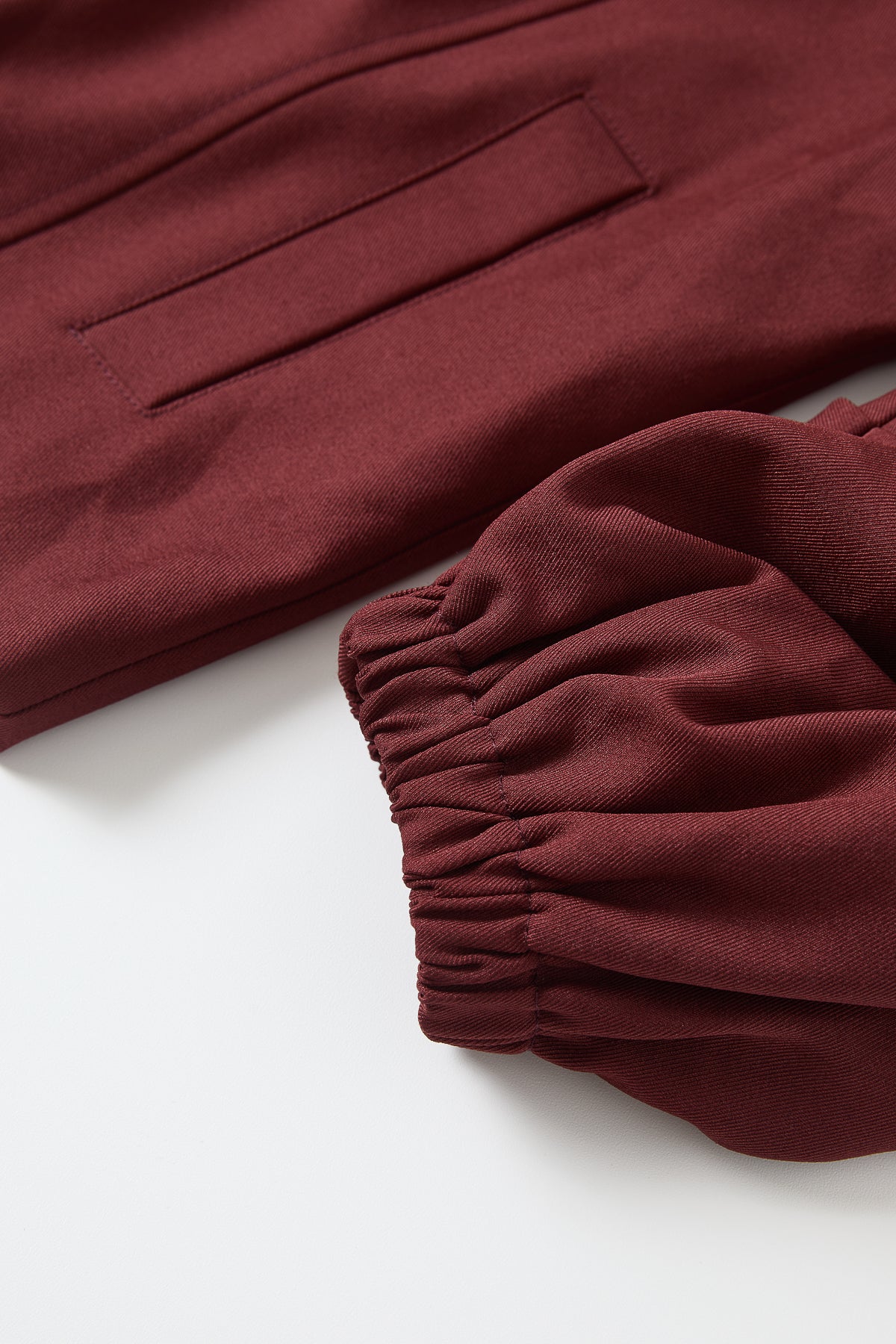 Grommet Detail Twill Jacket