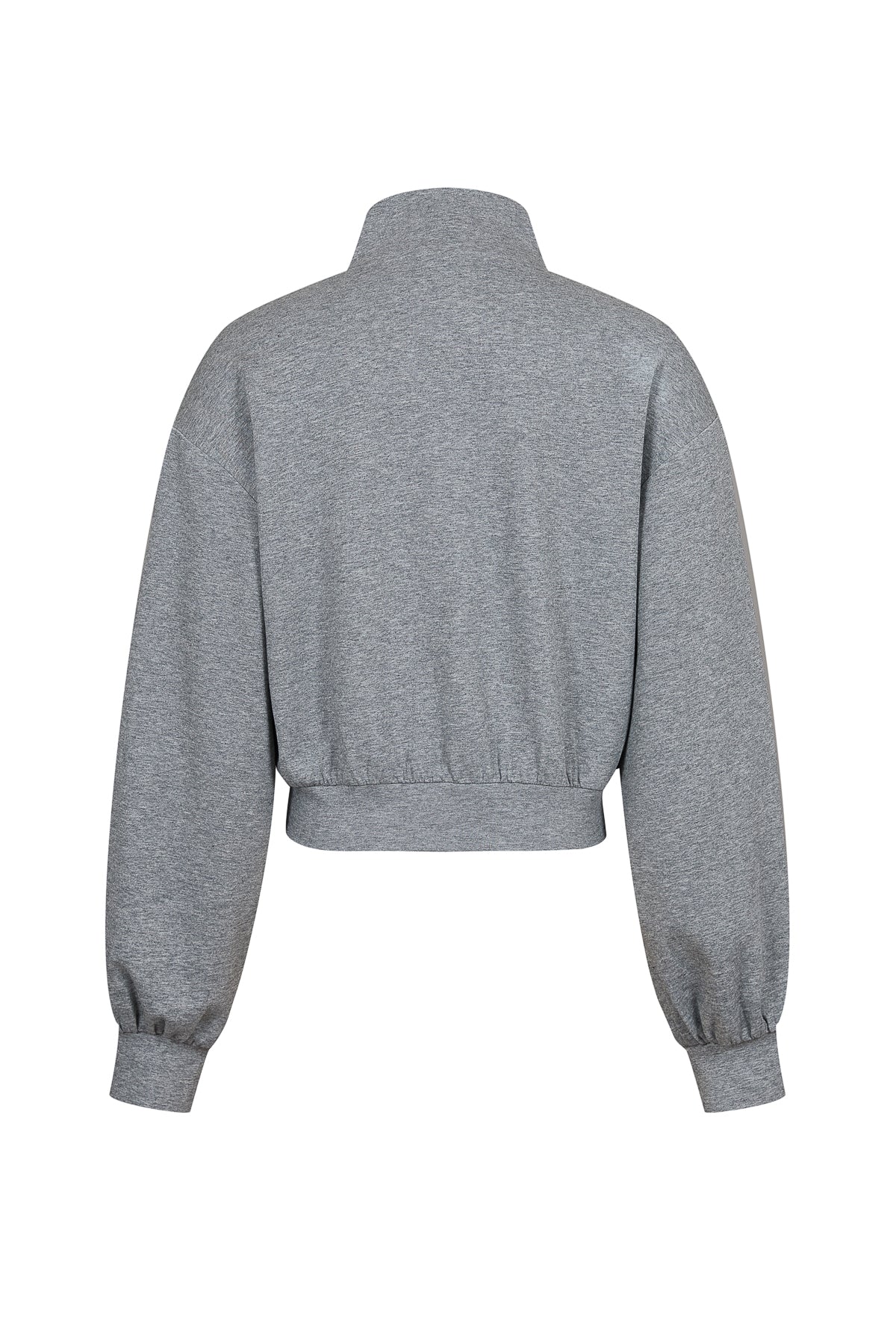 Grommet Detail Sweat Jacket