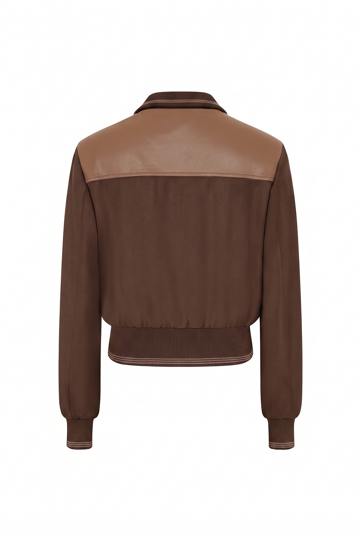 Sporty Tweed Bomber Jacket