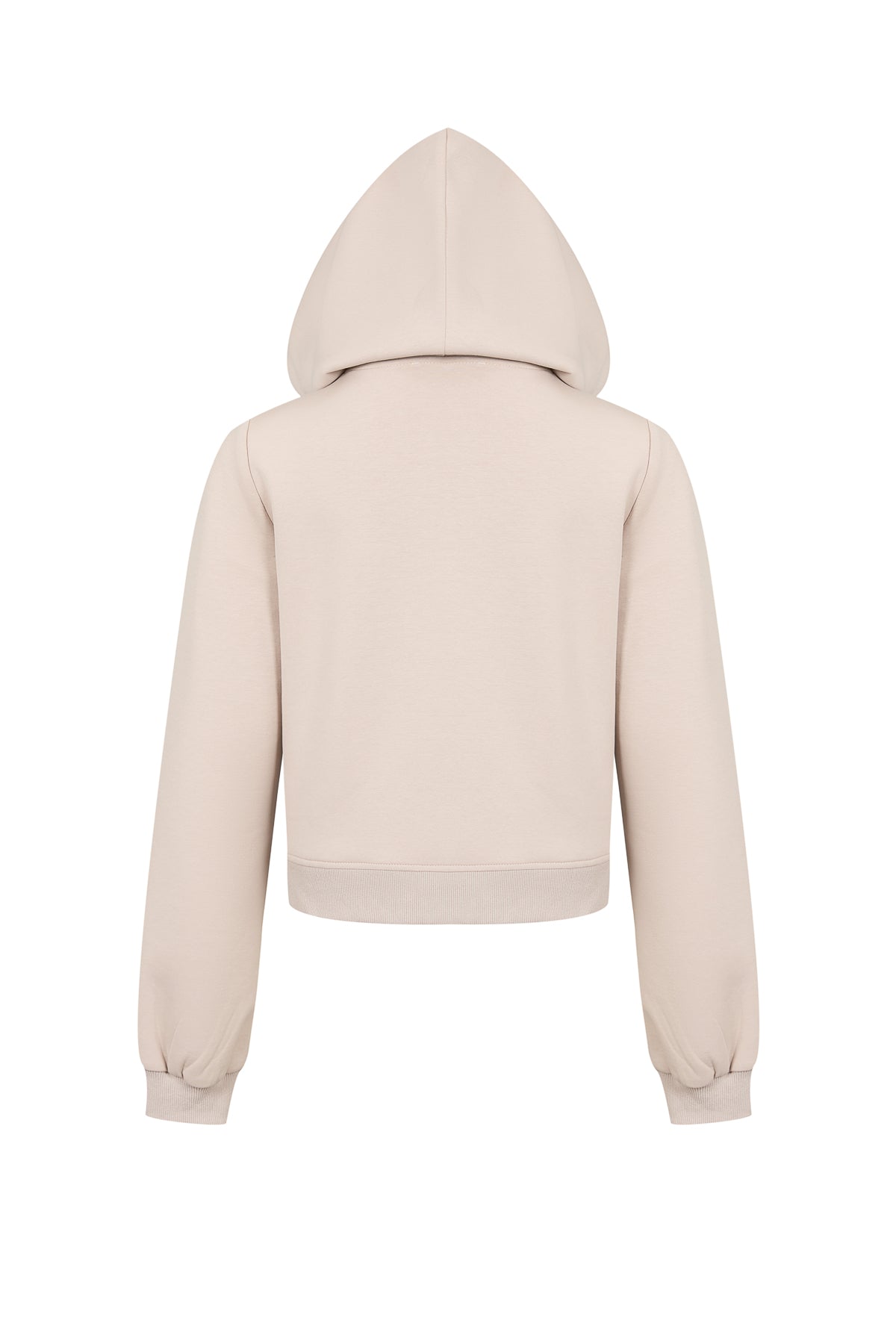 Mix Media Hooded Jacket