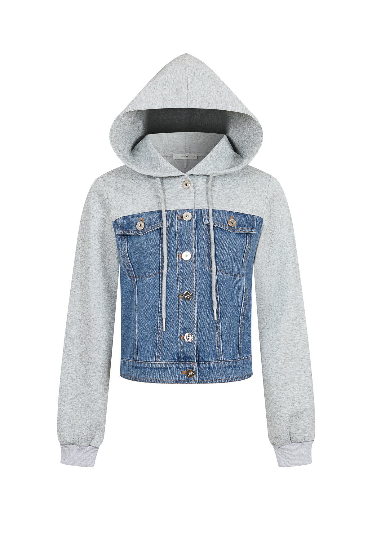 Mix Media Hooded Jacket