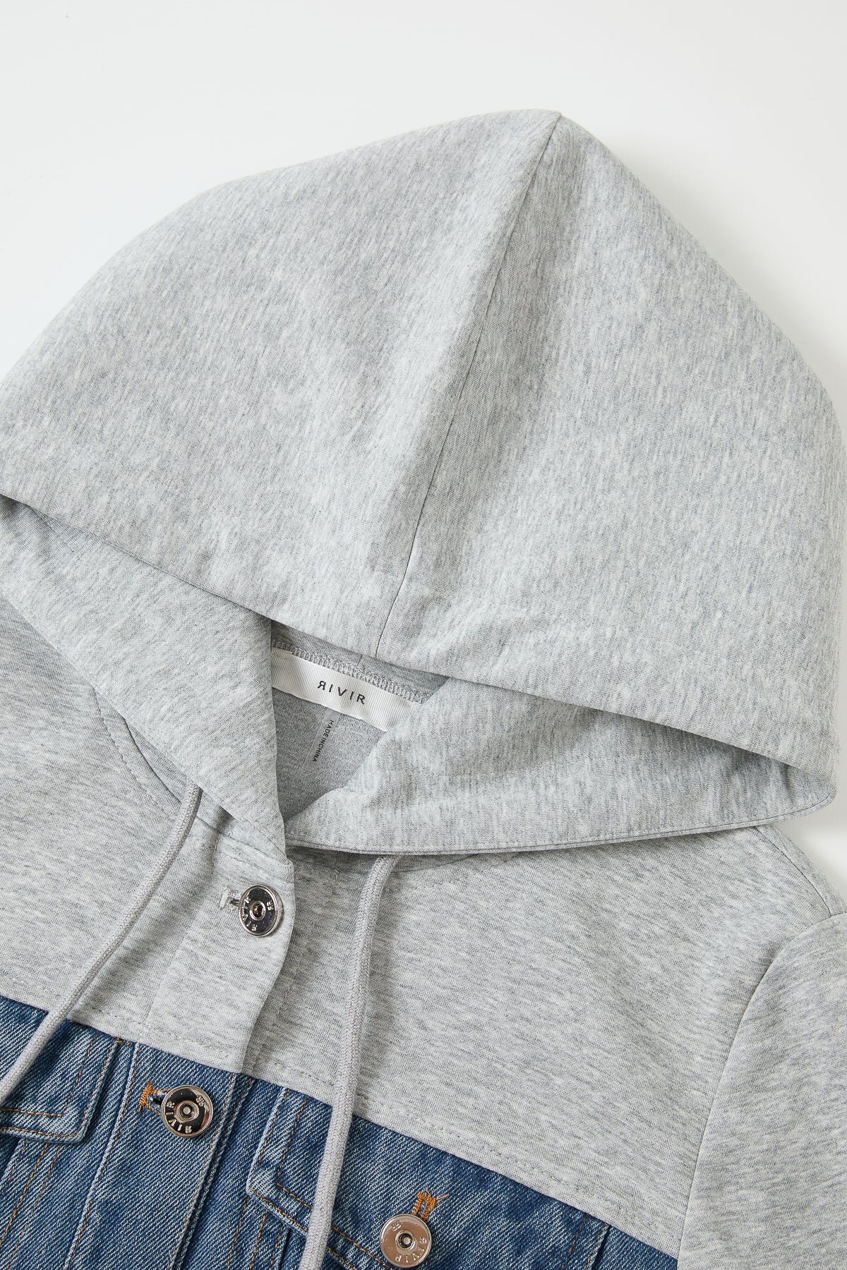 Mix Media Hooded Jacket