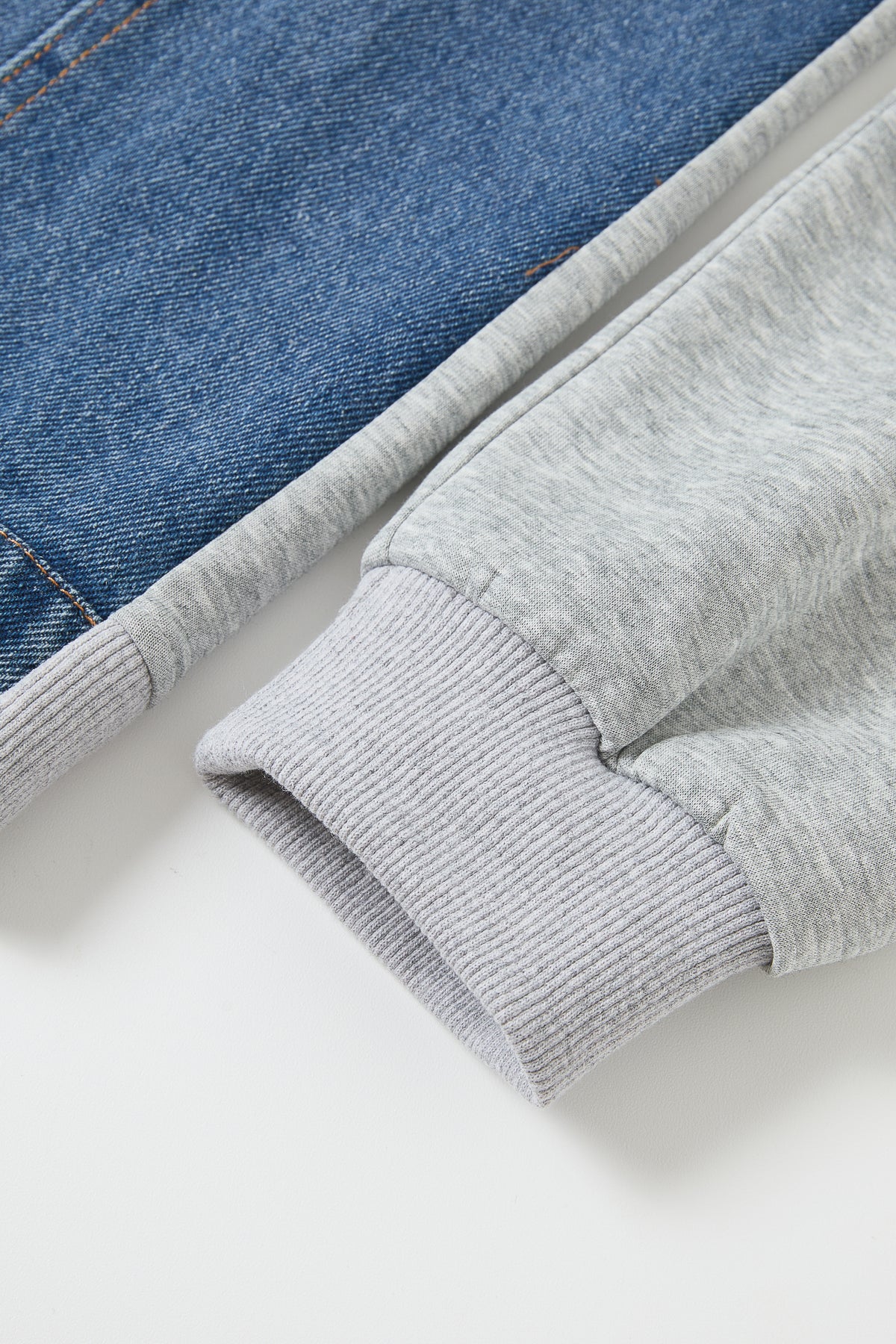 Mix Media Hooded Jacket