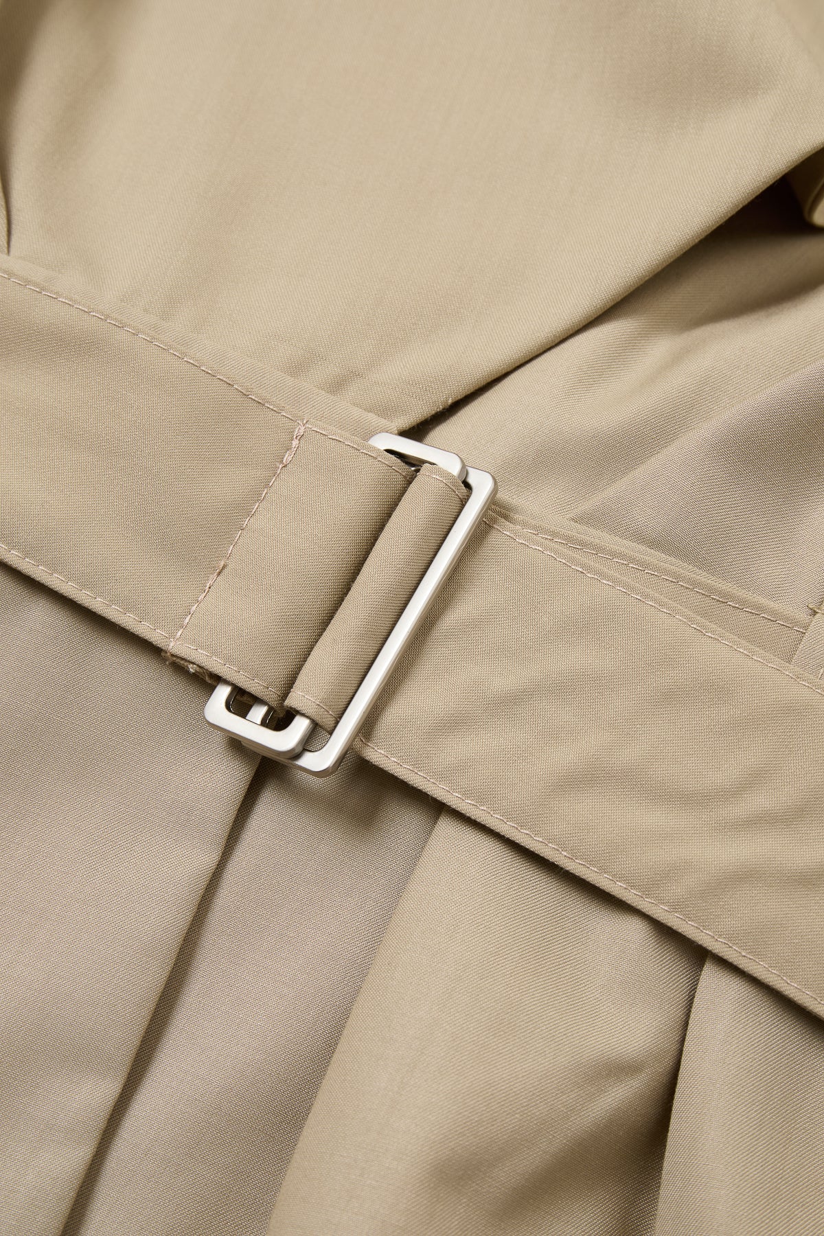 Woven Safari Draped Sleeveless Jacket