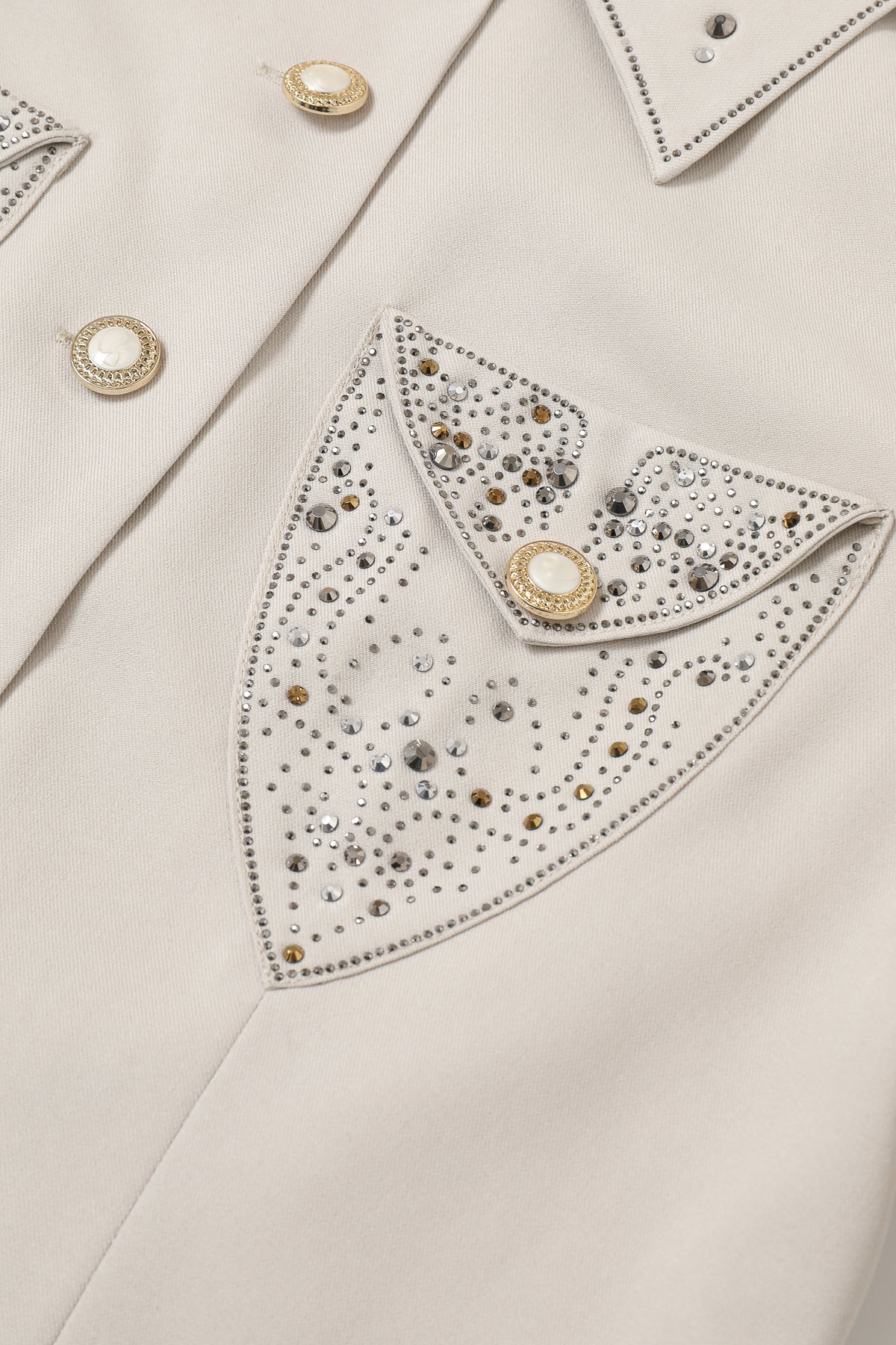 Laure Stud Embellished Jacket