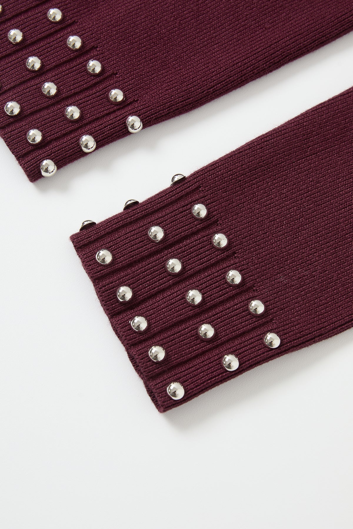 Solene Studded Knit Cardigan
