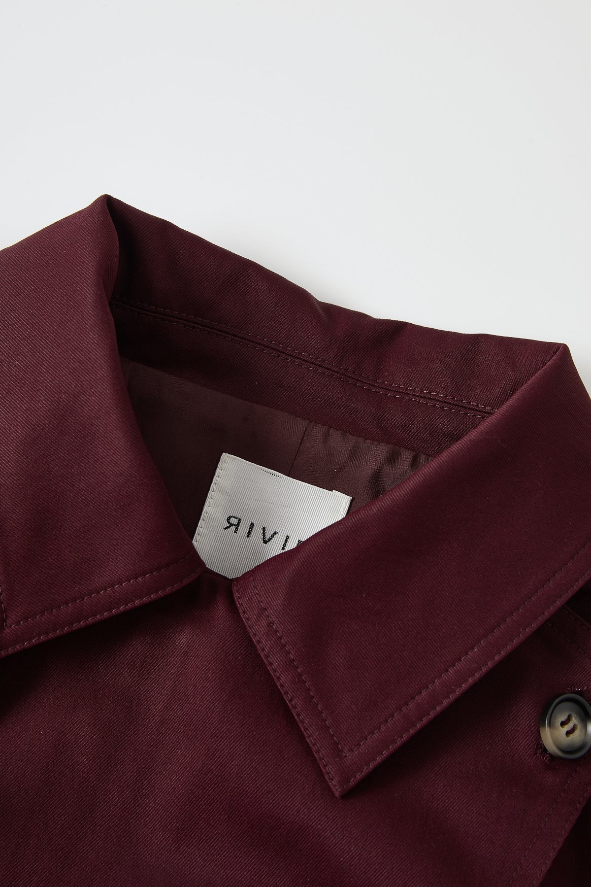 Axelle Woven Bubble Hem Trench Jacket with PU Epaullettes