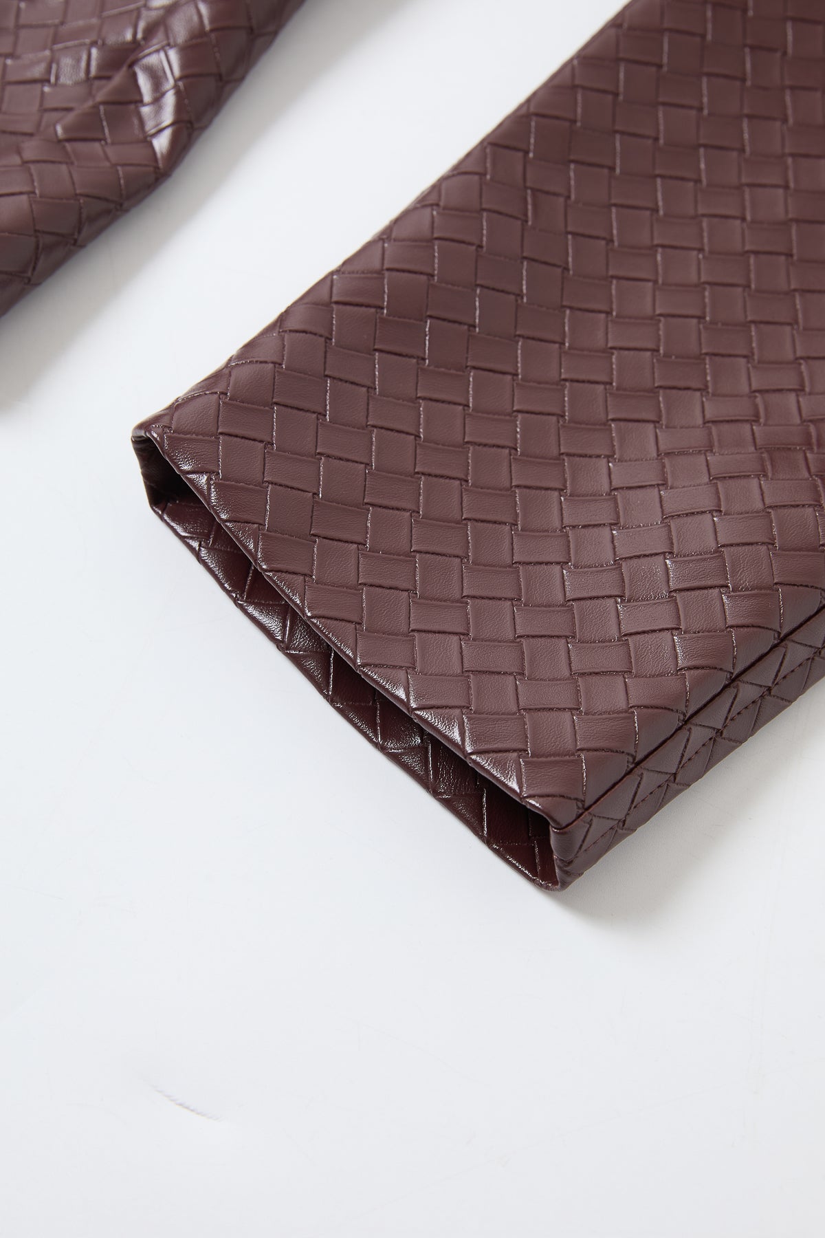 Giselle Woven PU Double Zip Jacket