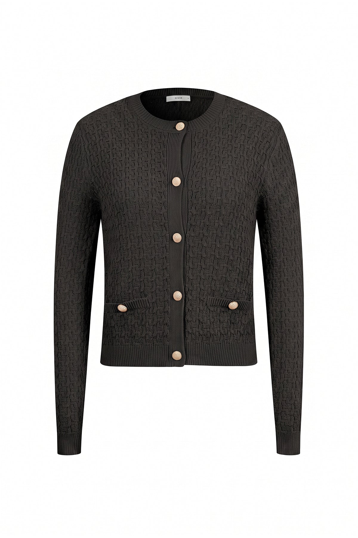 Textured Knit Cardigan