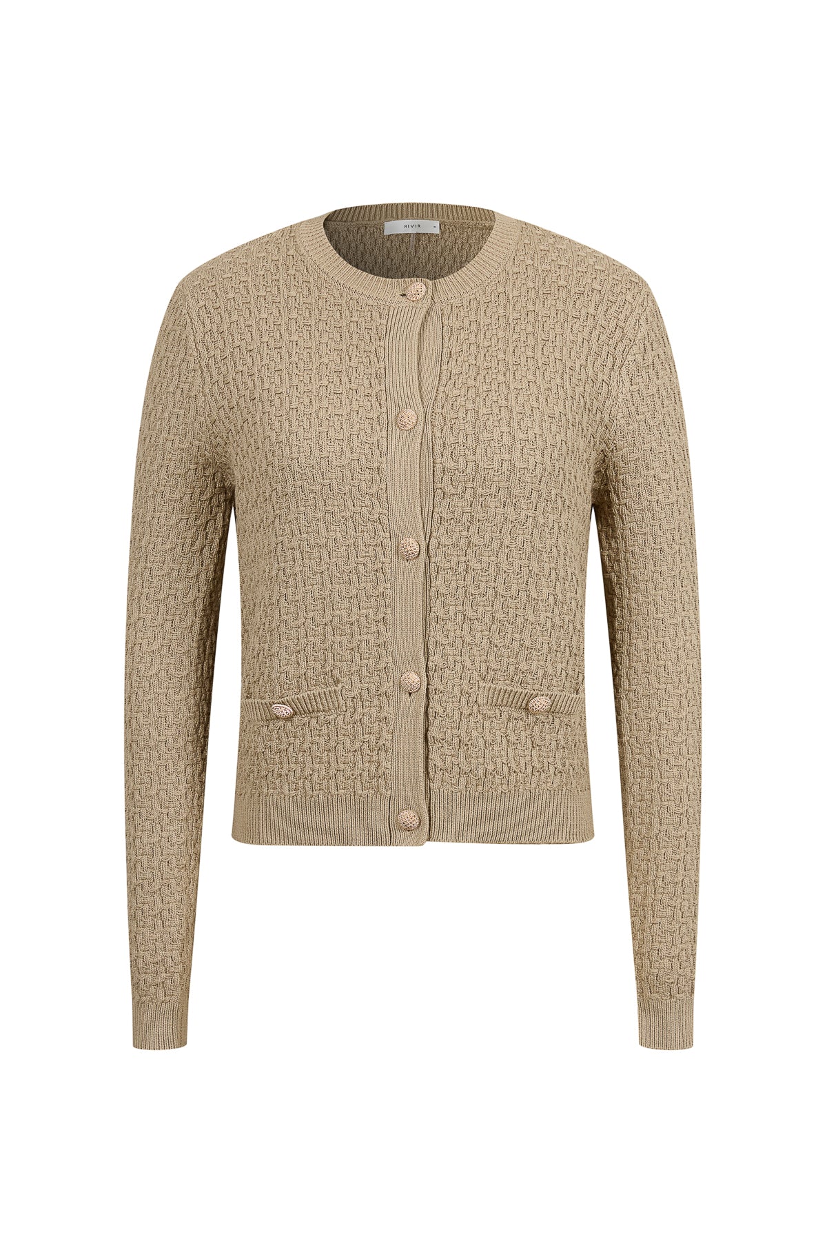 Textured Knit Cardigan