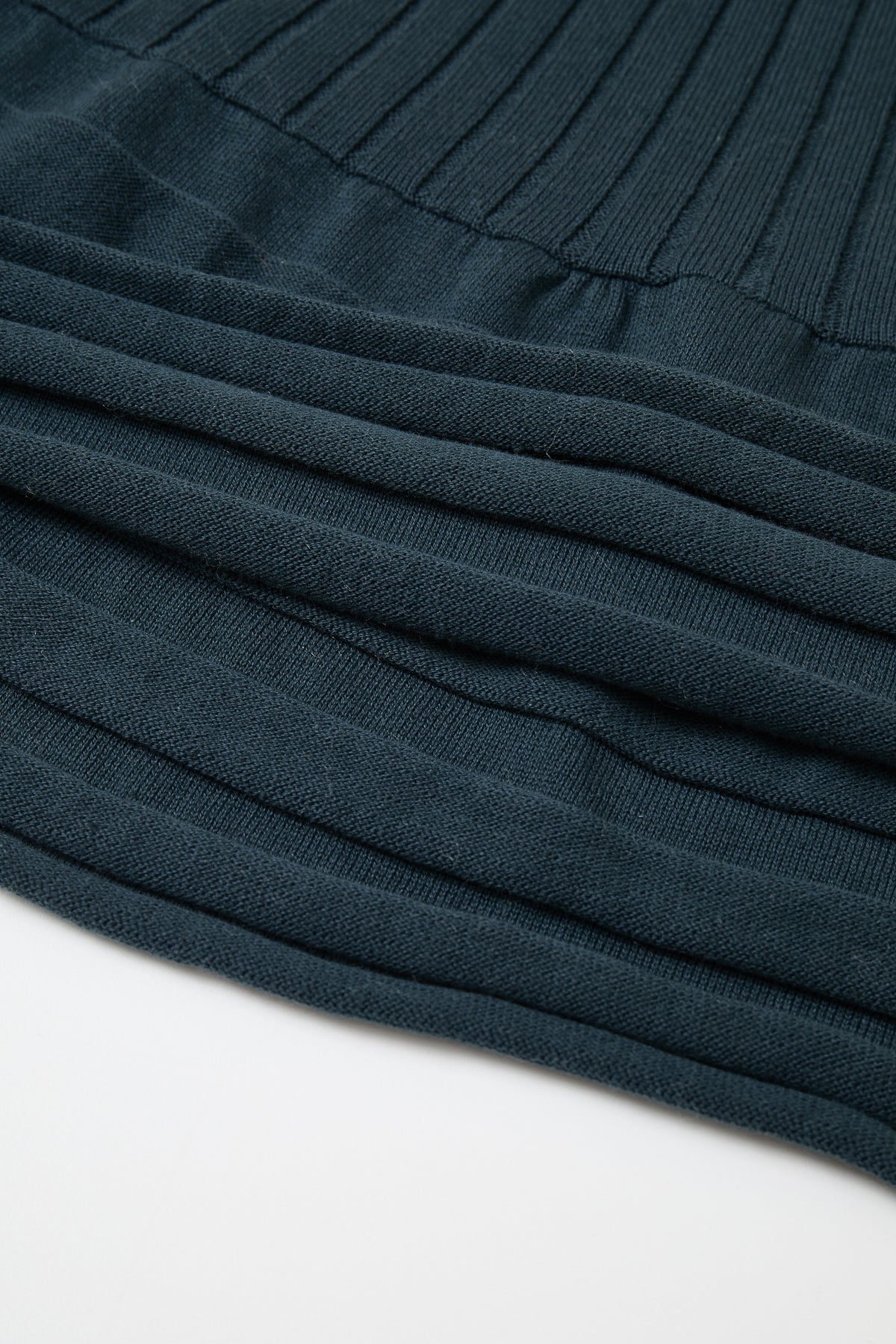 Stripe Texture Midi Skirt