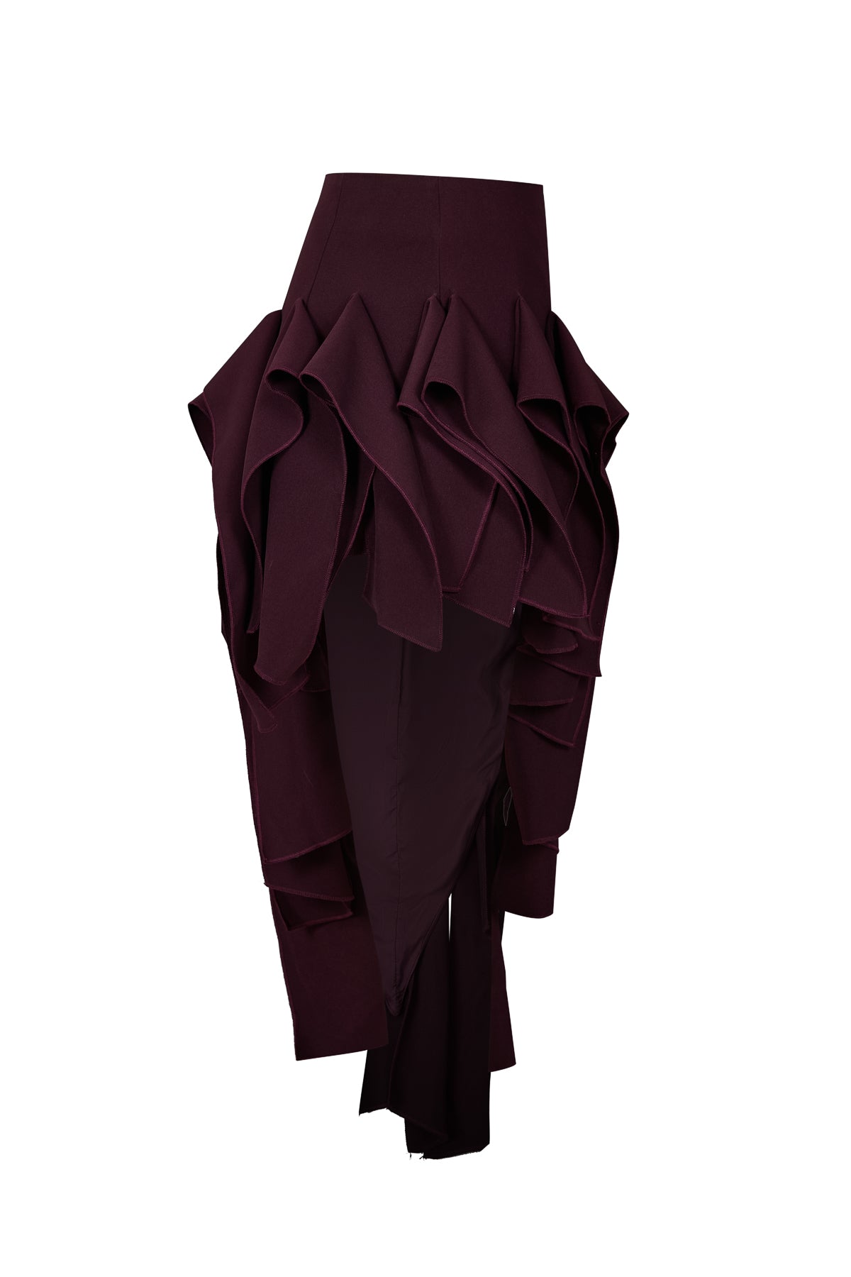 Asymmetric Twill Skirt