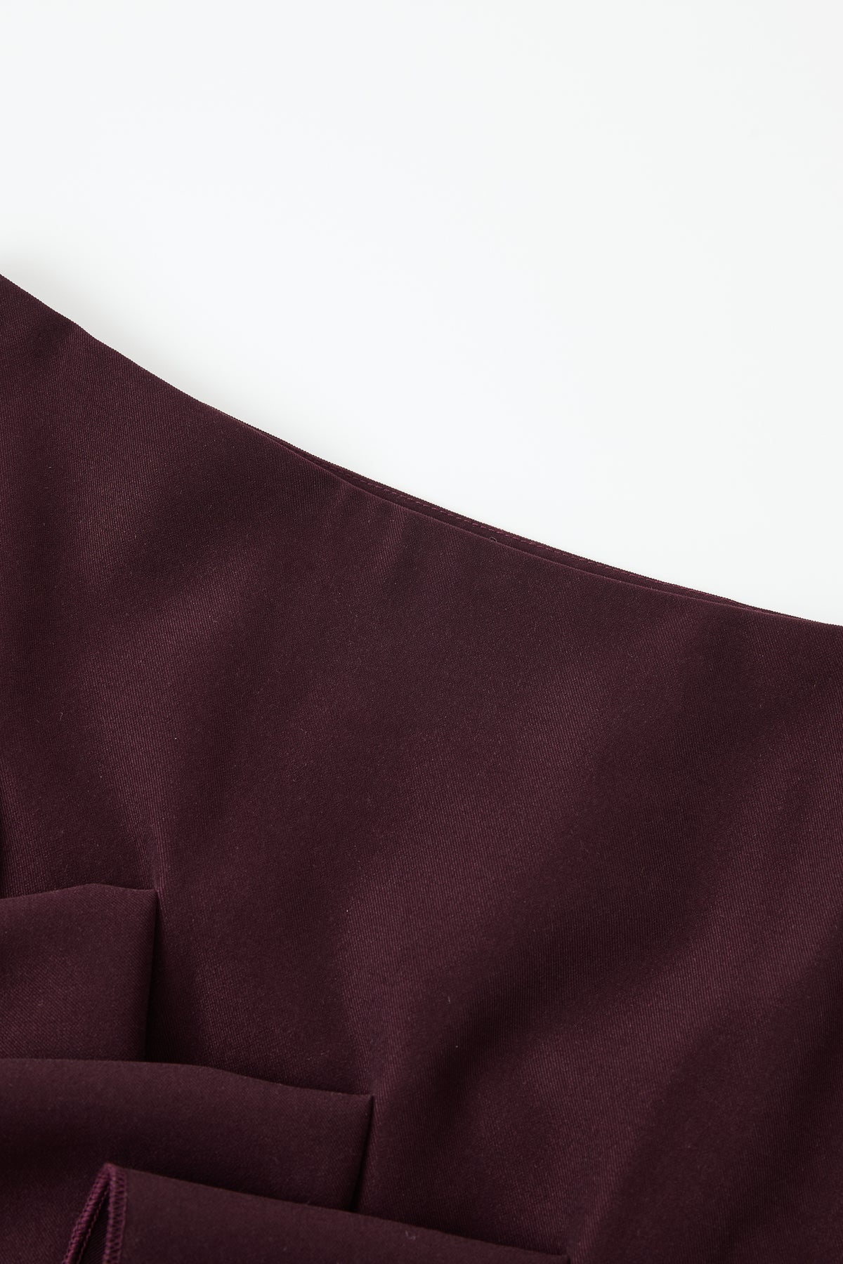 Asymmetric Twill Skirt