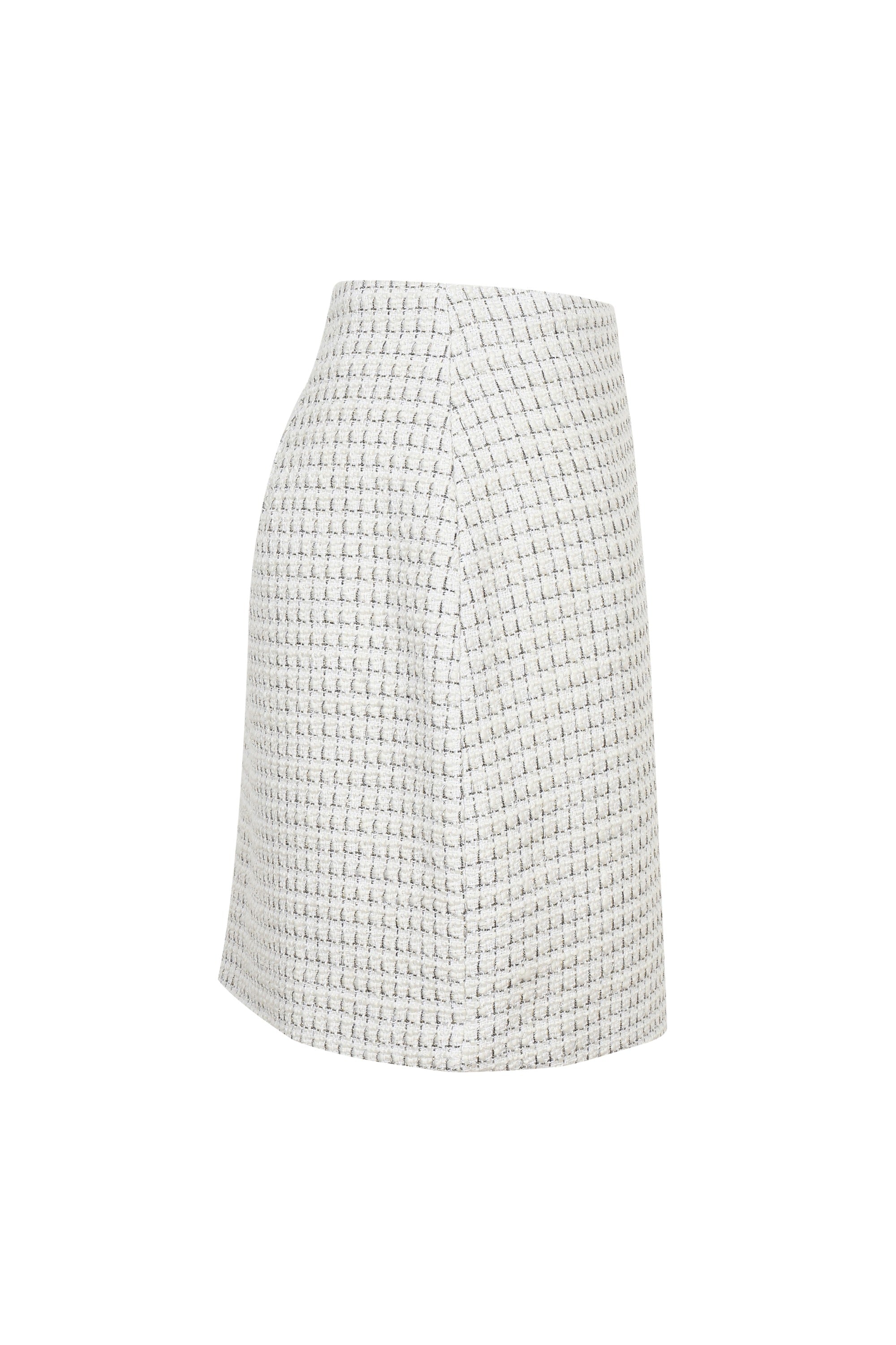 Elegance Tweed Mini Skirt