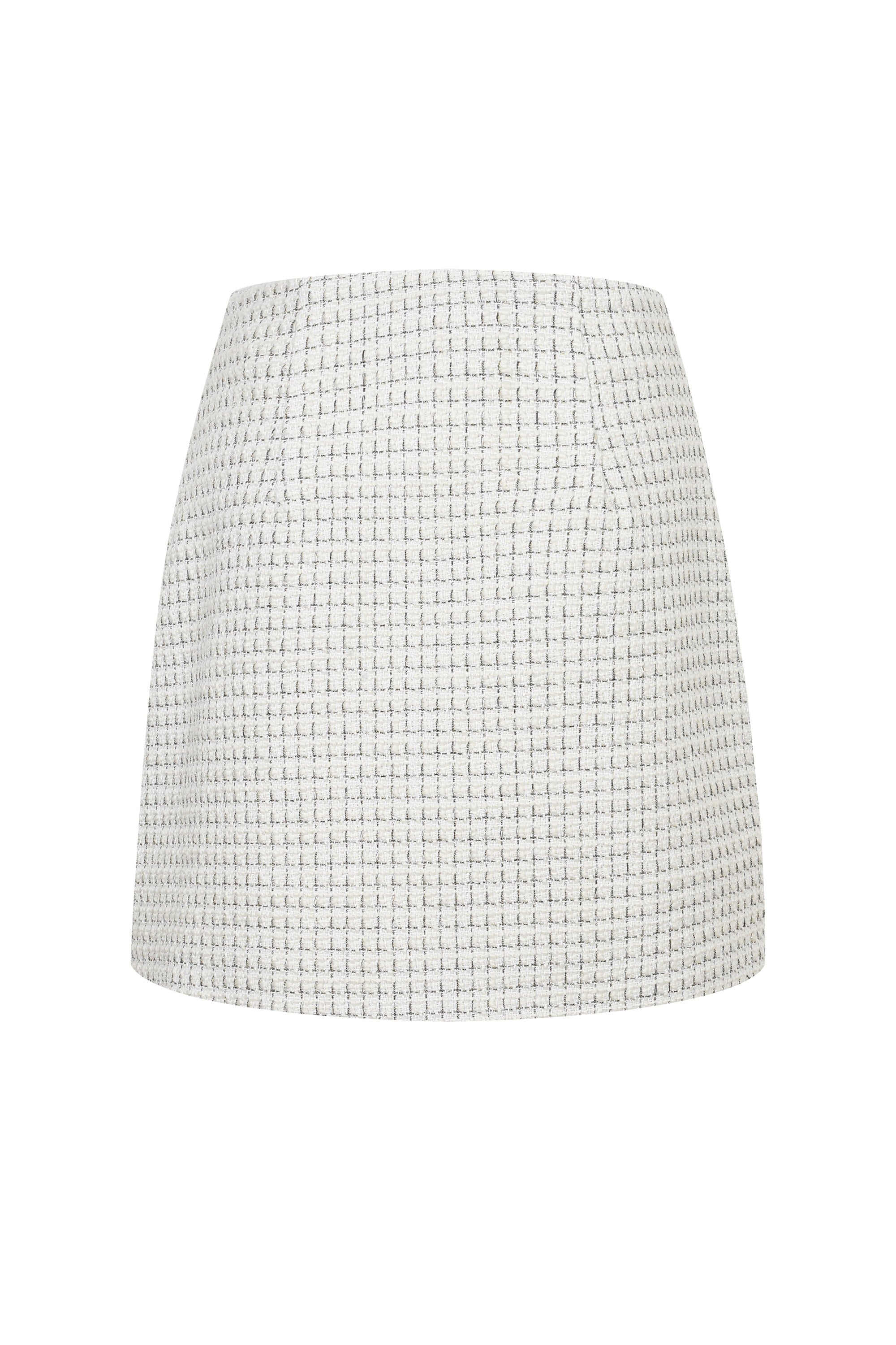 Elegance Tweed Mini Skirt