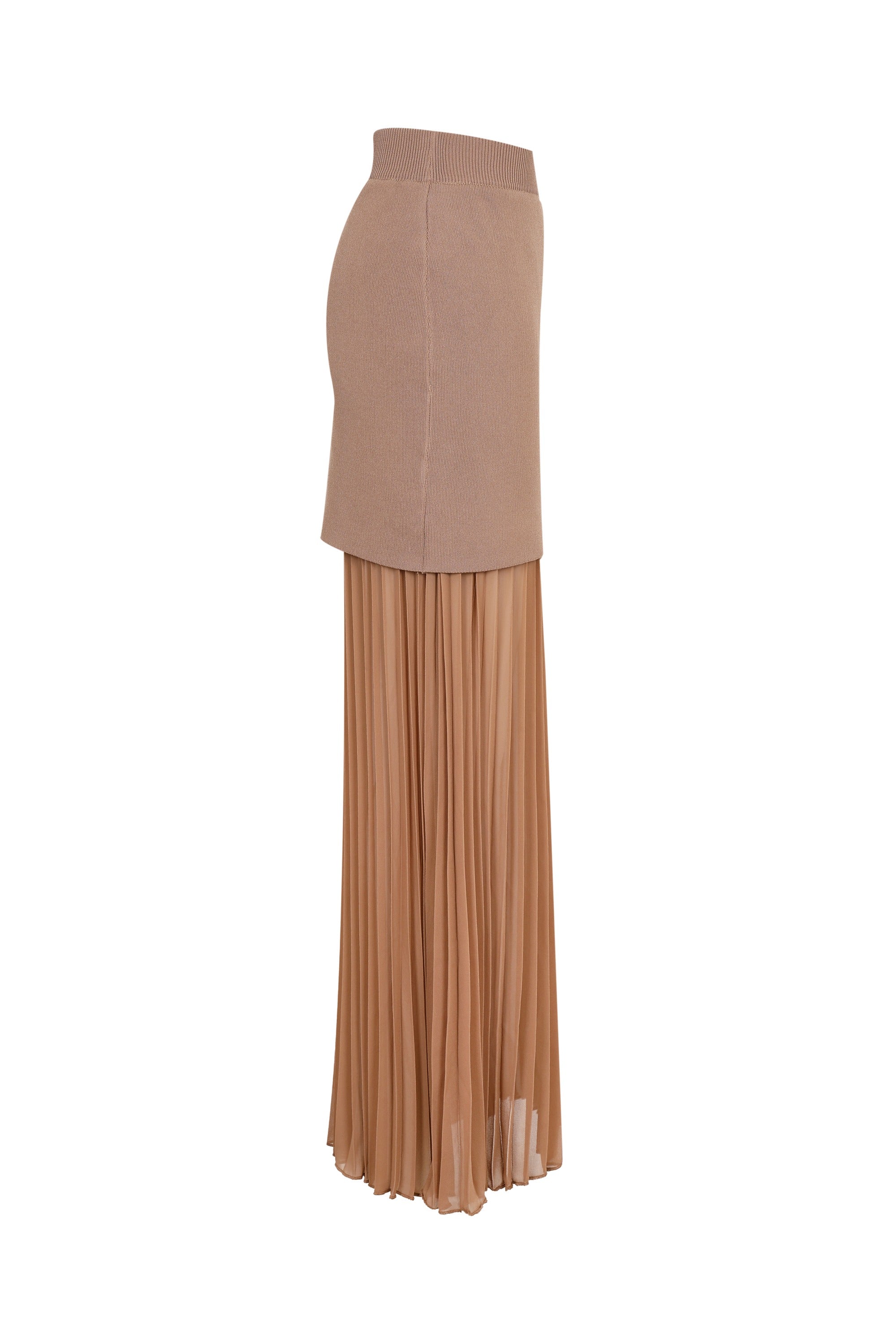 Dual Motion Midi Skirt