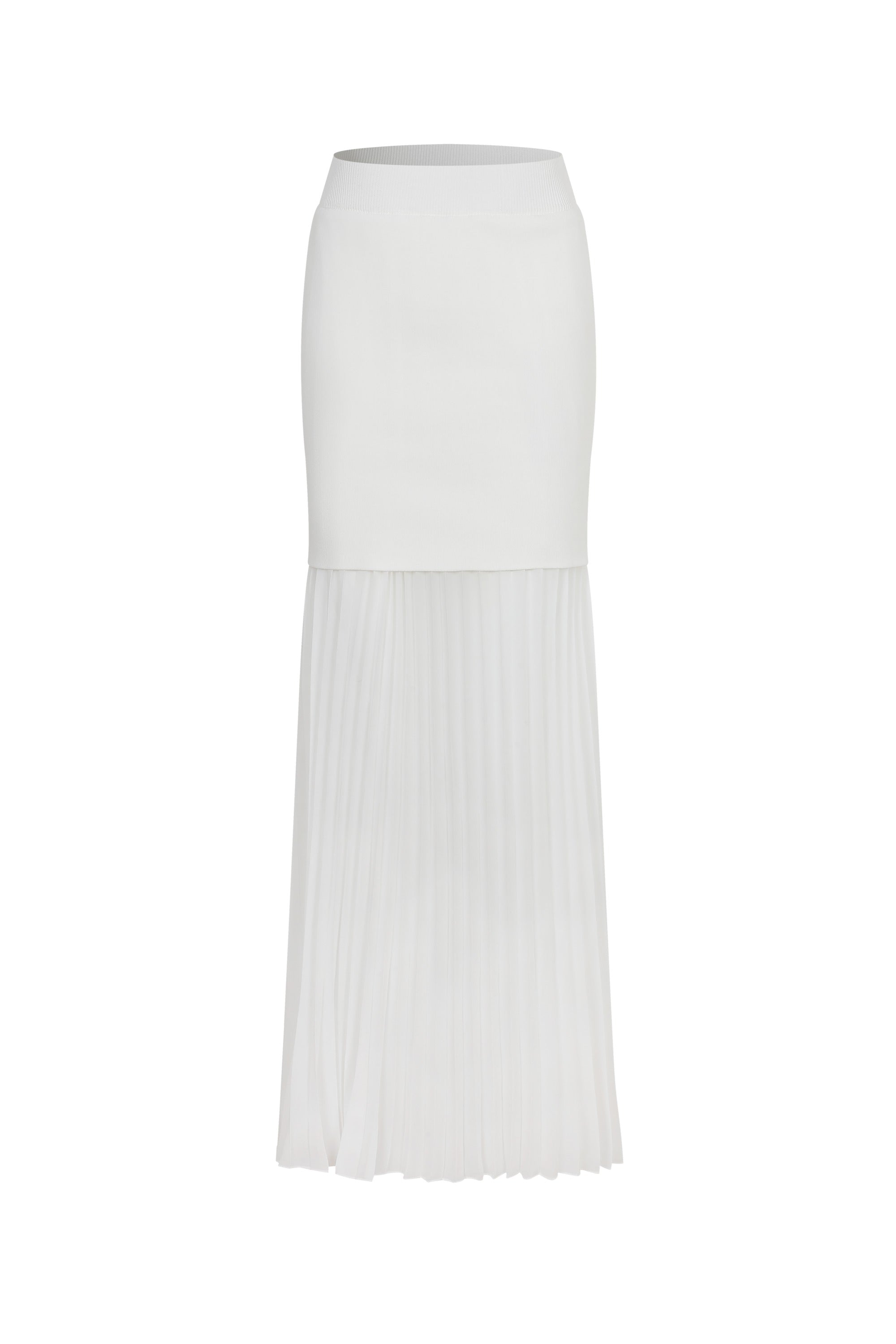 Dual Motion Midi Skirt