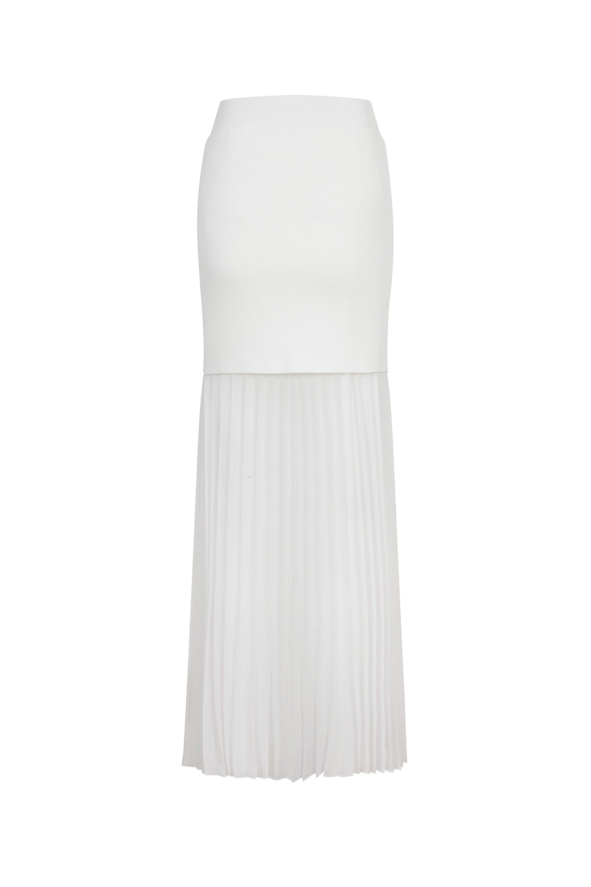 Dual Motion Midi Skirt