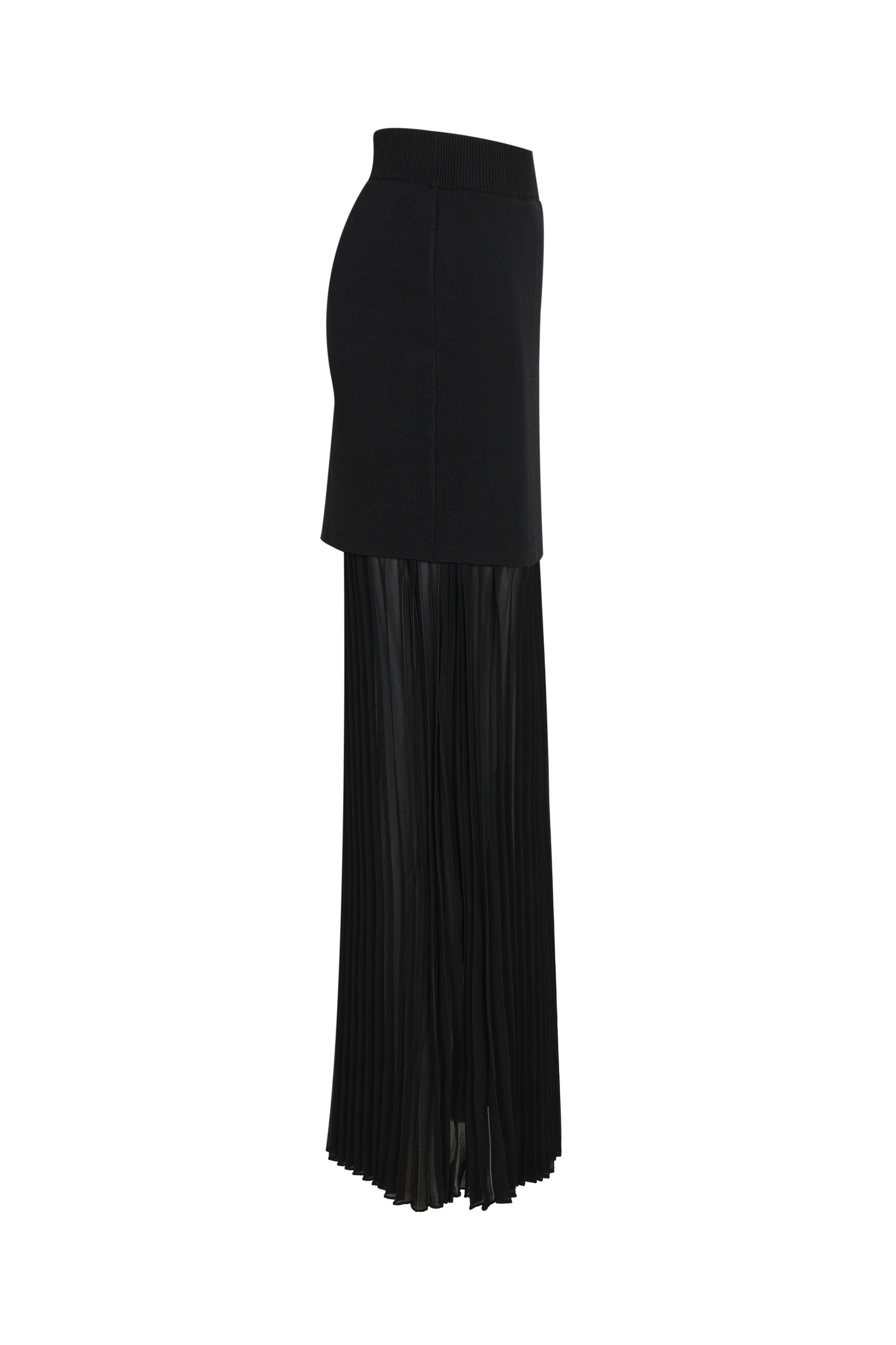 Dual Motion Midi Skirt