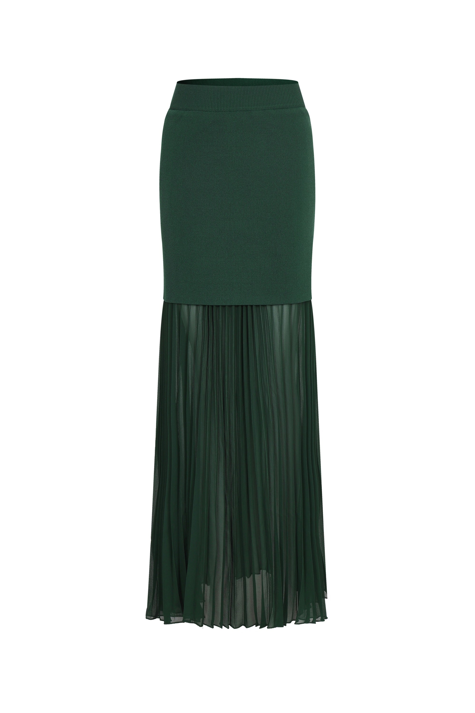 Dual Motion Midi Skirt