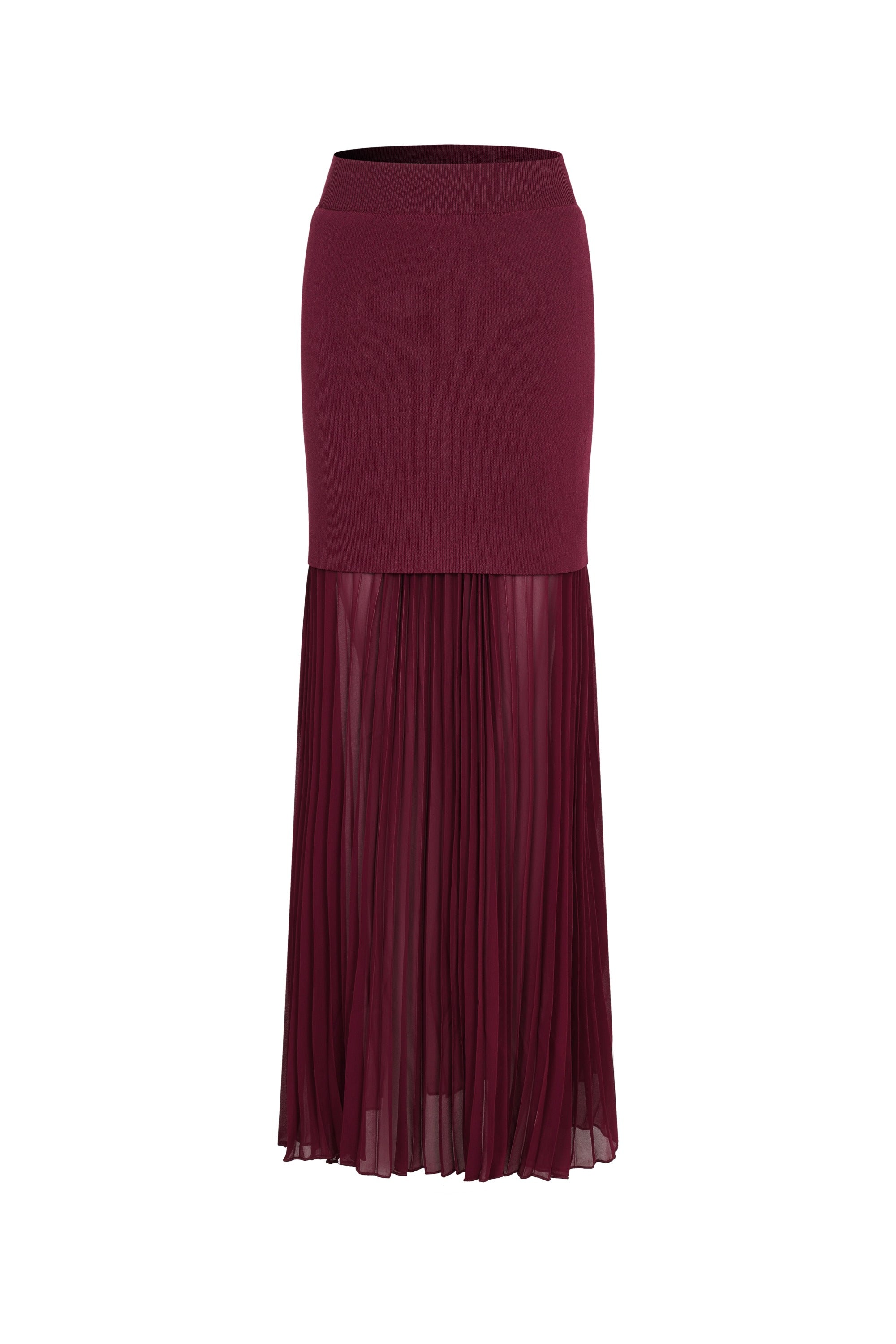 Dual Motion Midi Skirt