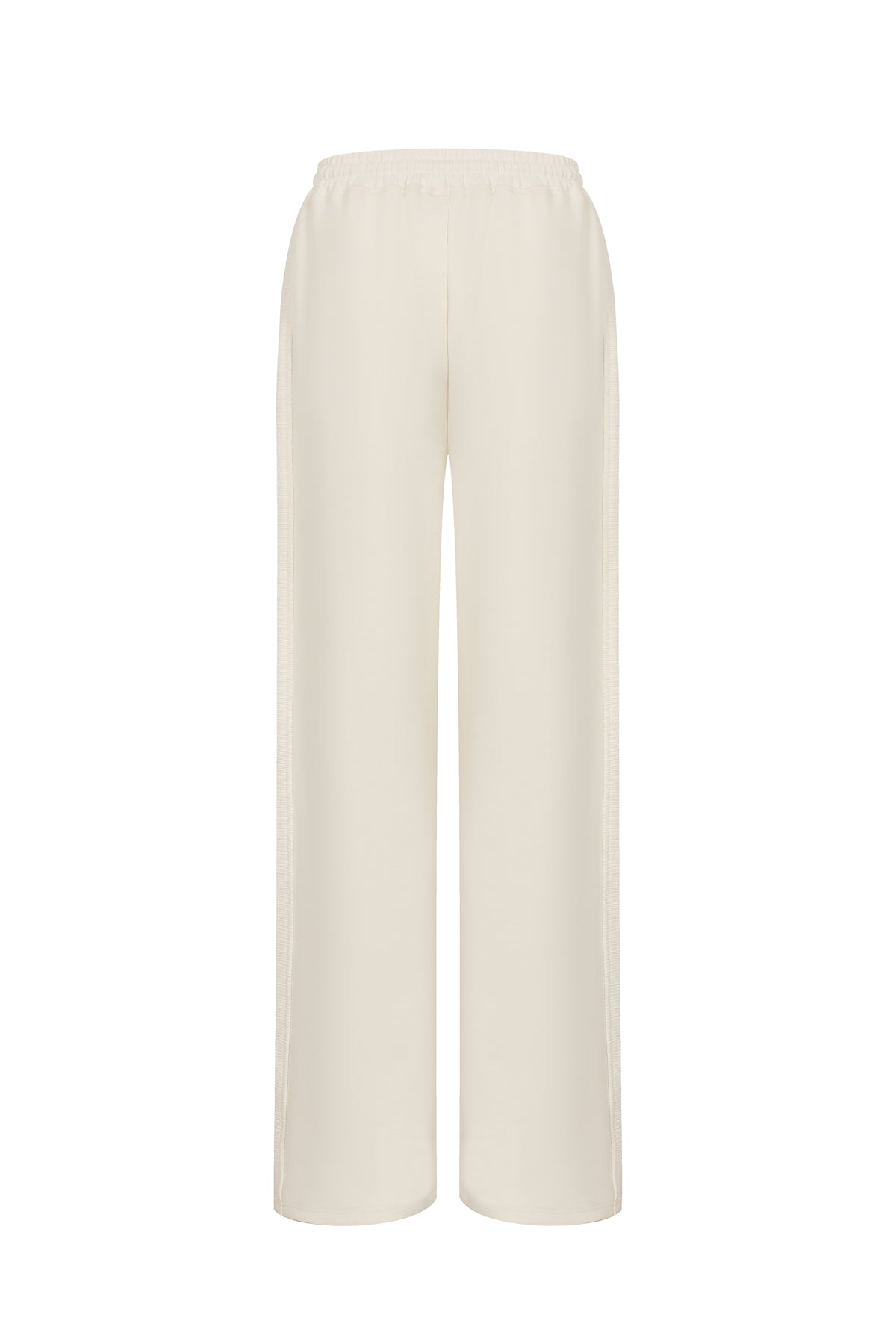 Apex Rib Side Panel Wide Knit Pant