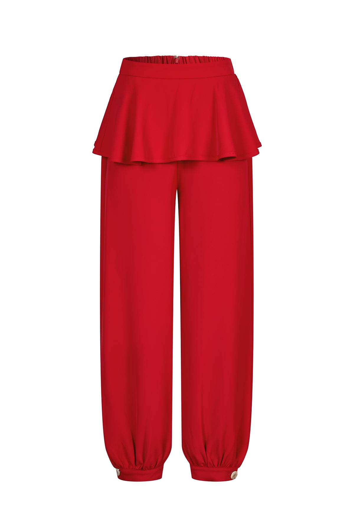 Crinoline Peplum Pants