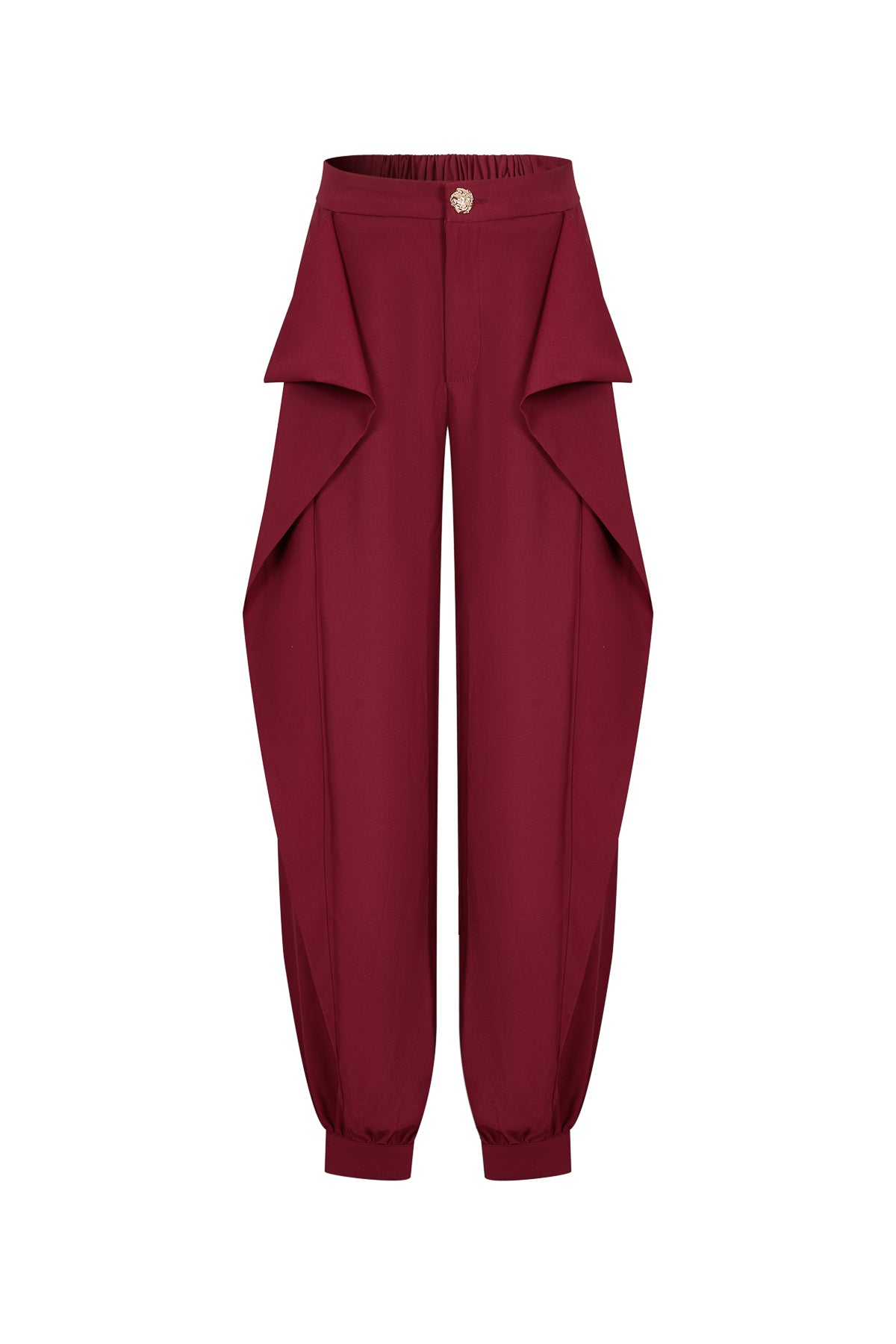 Folded Layer Balloon Pants