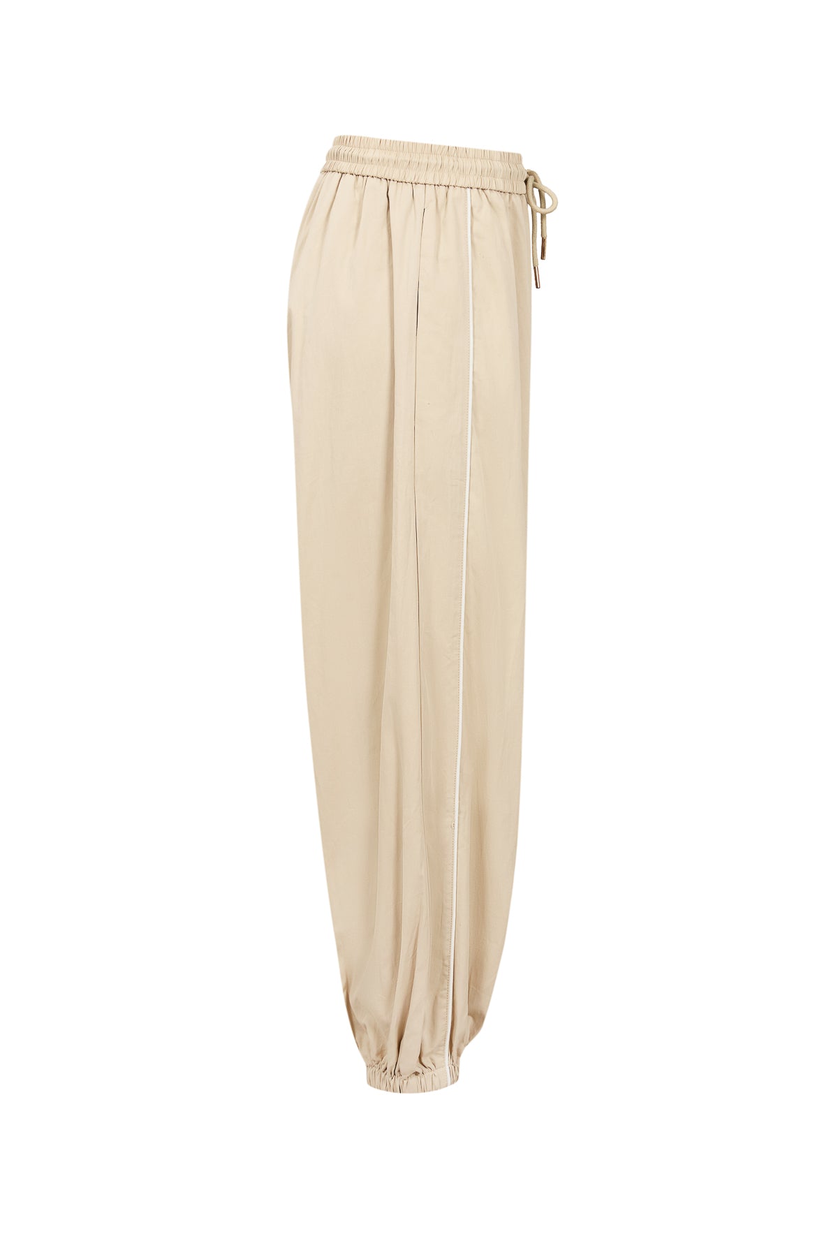 Balloon Pants with Piping Detail
