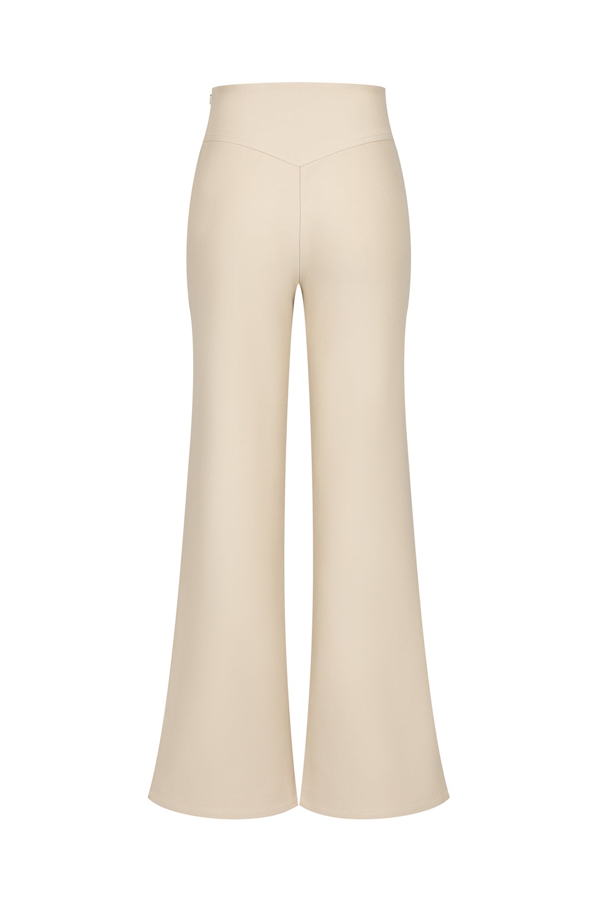 Wide Waistband Knit Palazzo