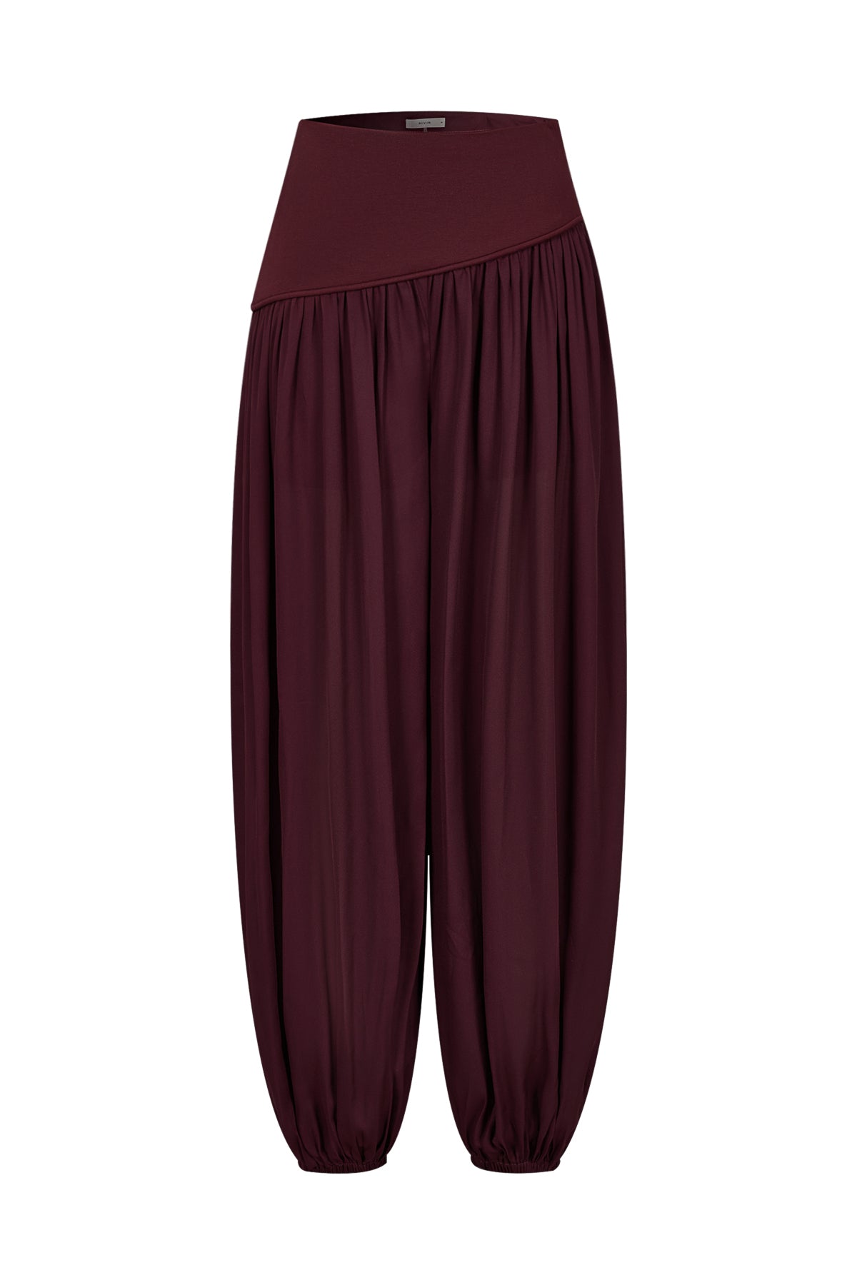 Shirred Harem Pants
