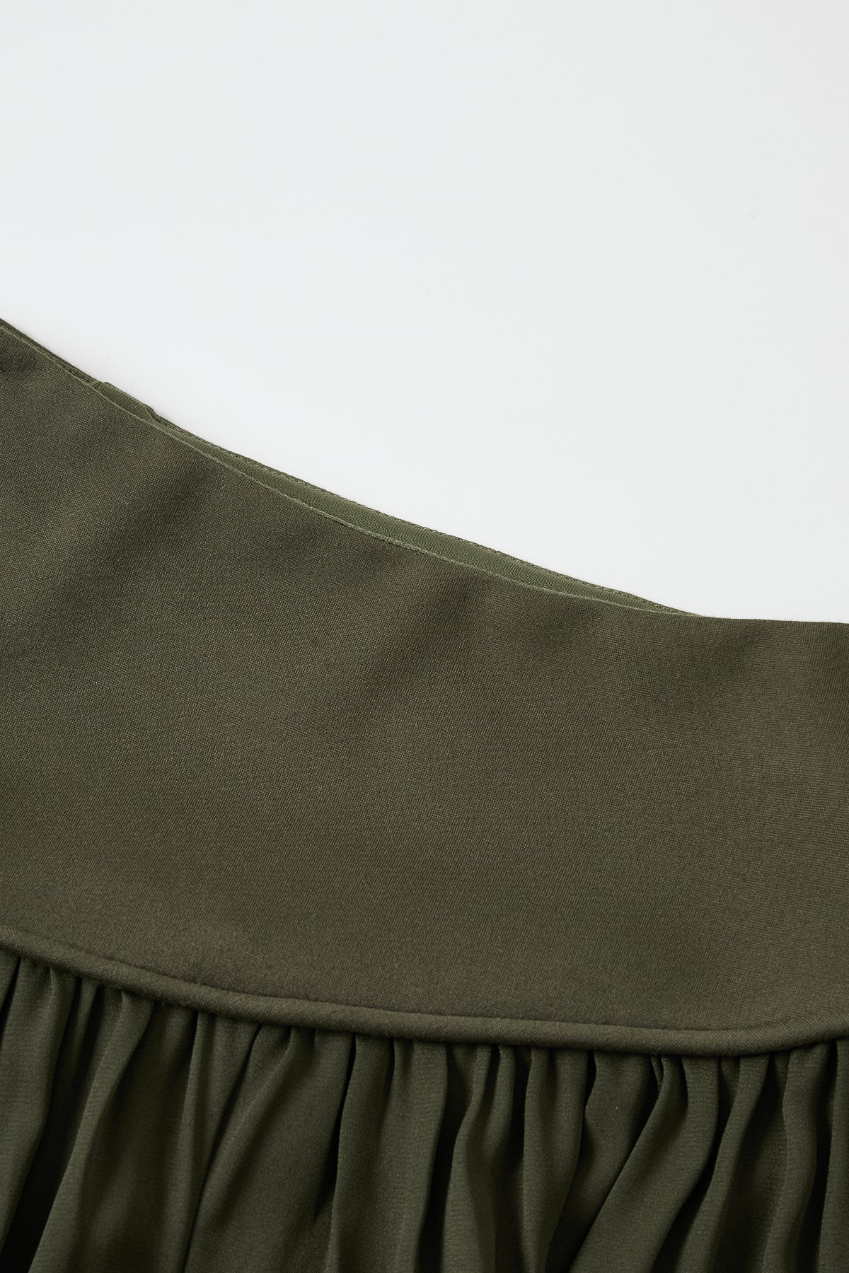 Shirred Harem Pants