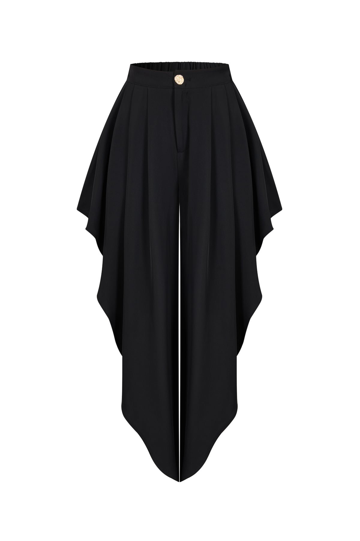 Pleated Super Flared Pants